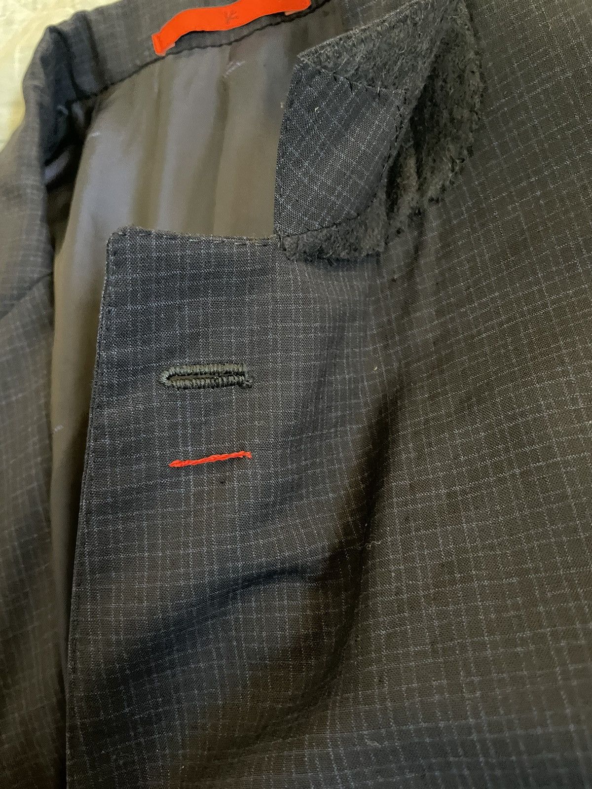 Isaia Tropical Weight Wool Suit Size 46L - 7 Thumbnail