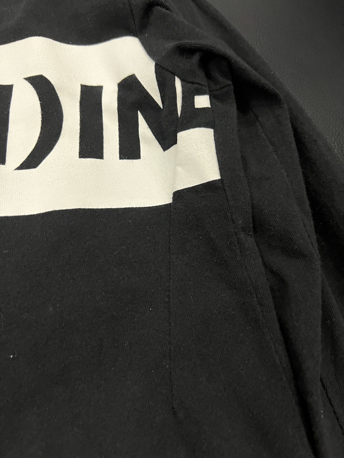 Number (N)ine Number (N)ine Logo Cut-Detail Lightweight Sweatshirt Size US L / EU 52-54 / 3 - 7 Thumbnail