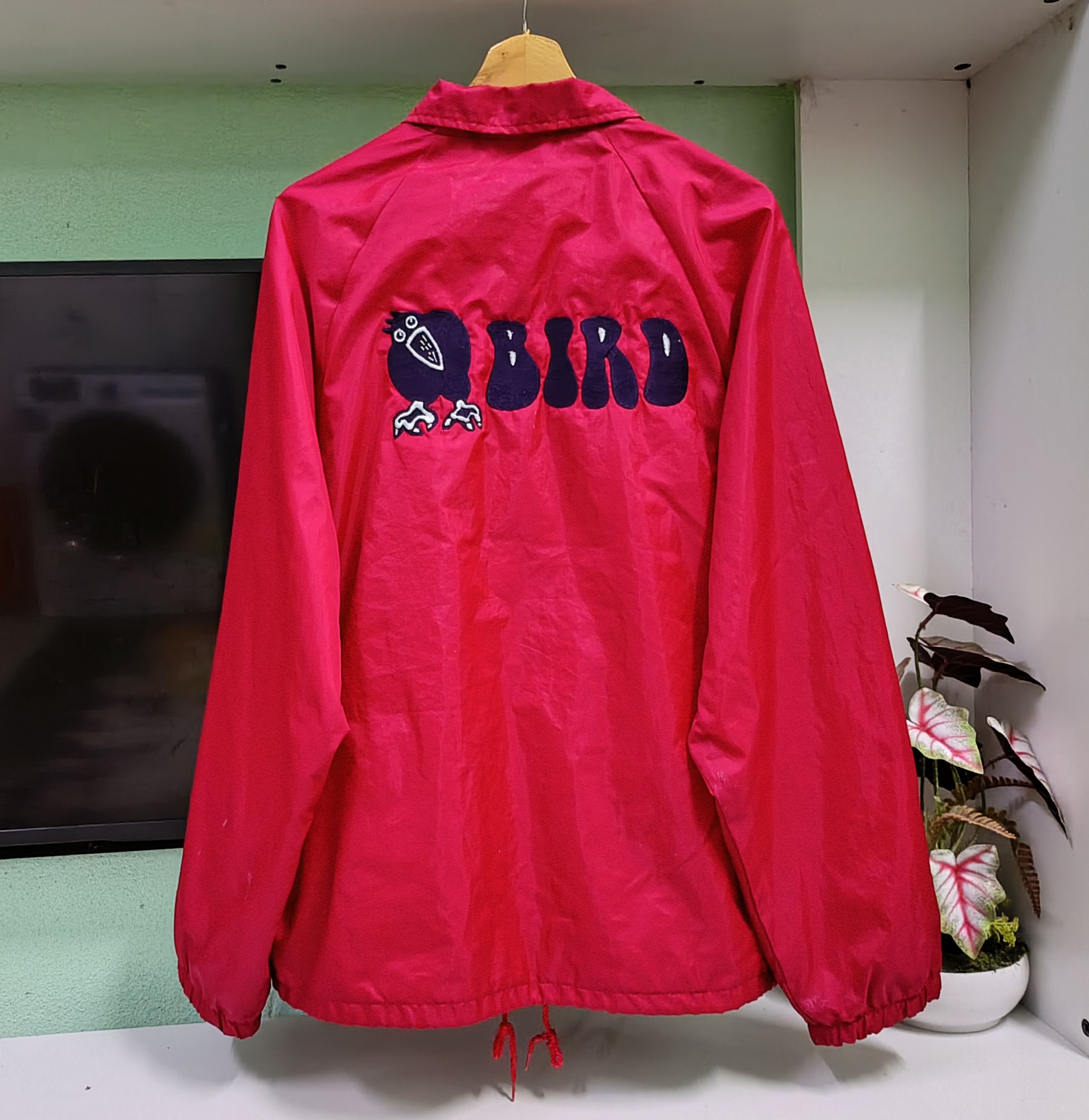 VTG Auburn Sportswear Embroidered Back Print Coach Jacket
