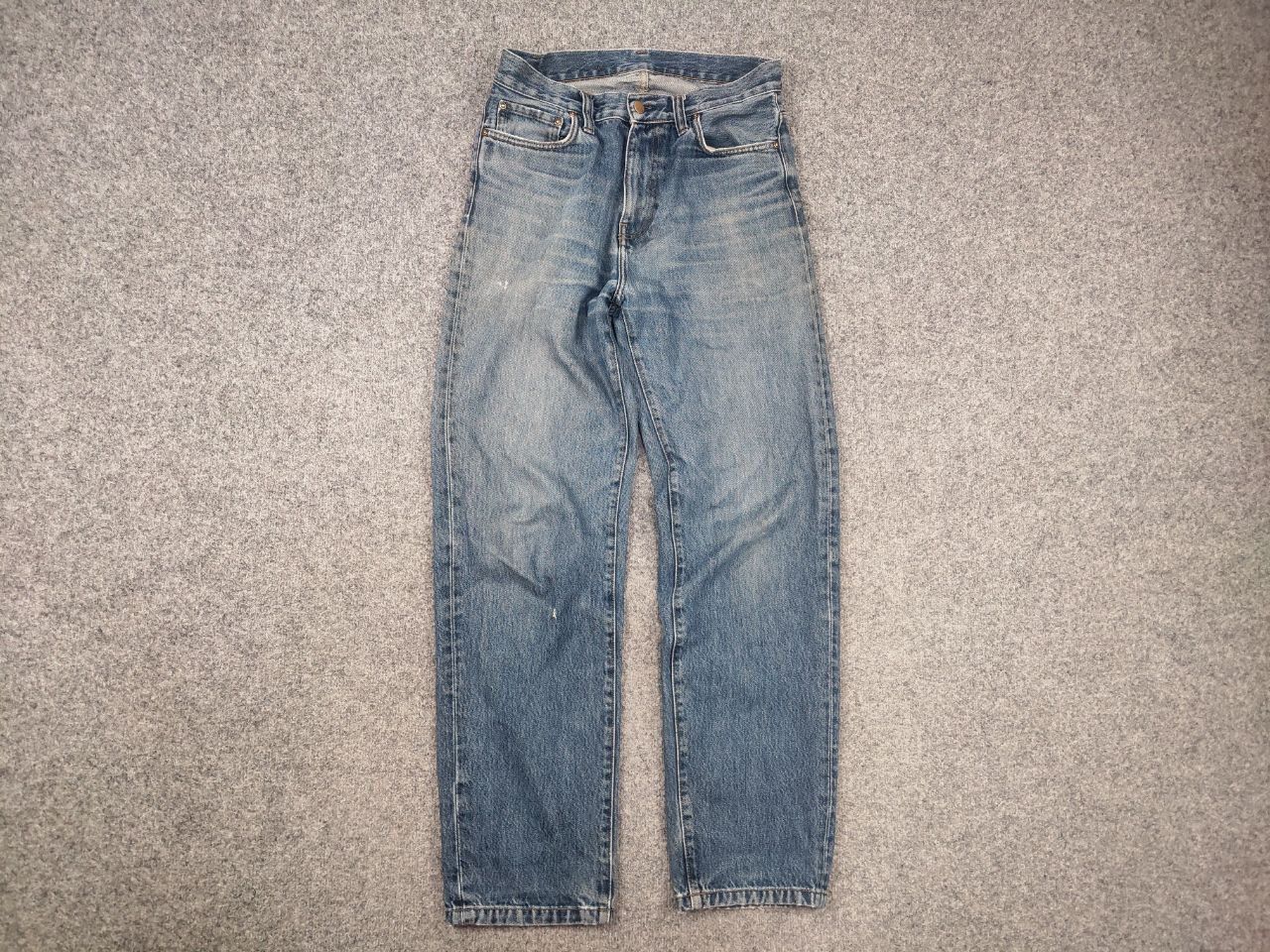 Carhartt Vintage 90's Carhartt USA Style Blue Faded Denim Jeans Size US 32 / EU 48 - 7 Thumbnail