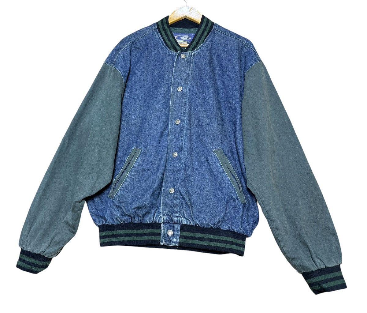 Vintage Vintage 90’s Cyrk Clothing Letterman Jacket Size US L / EU 52-54 / 3 - 4 Thumbnail