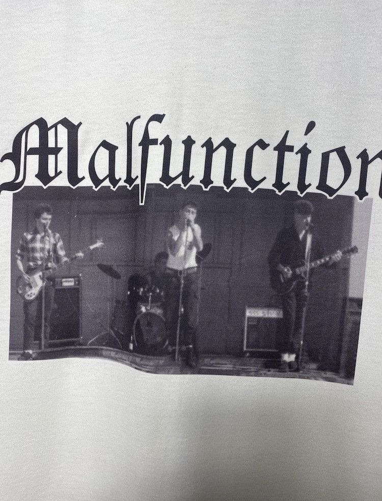 Band Tees Malfunction Hardcore Metal Band Oversized T-shirt tee size M Size US M / EU 48-50 / 2 - 3 Thumbnail