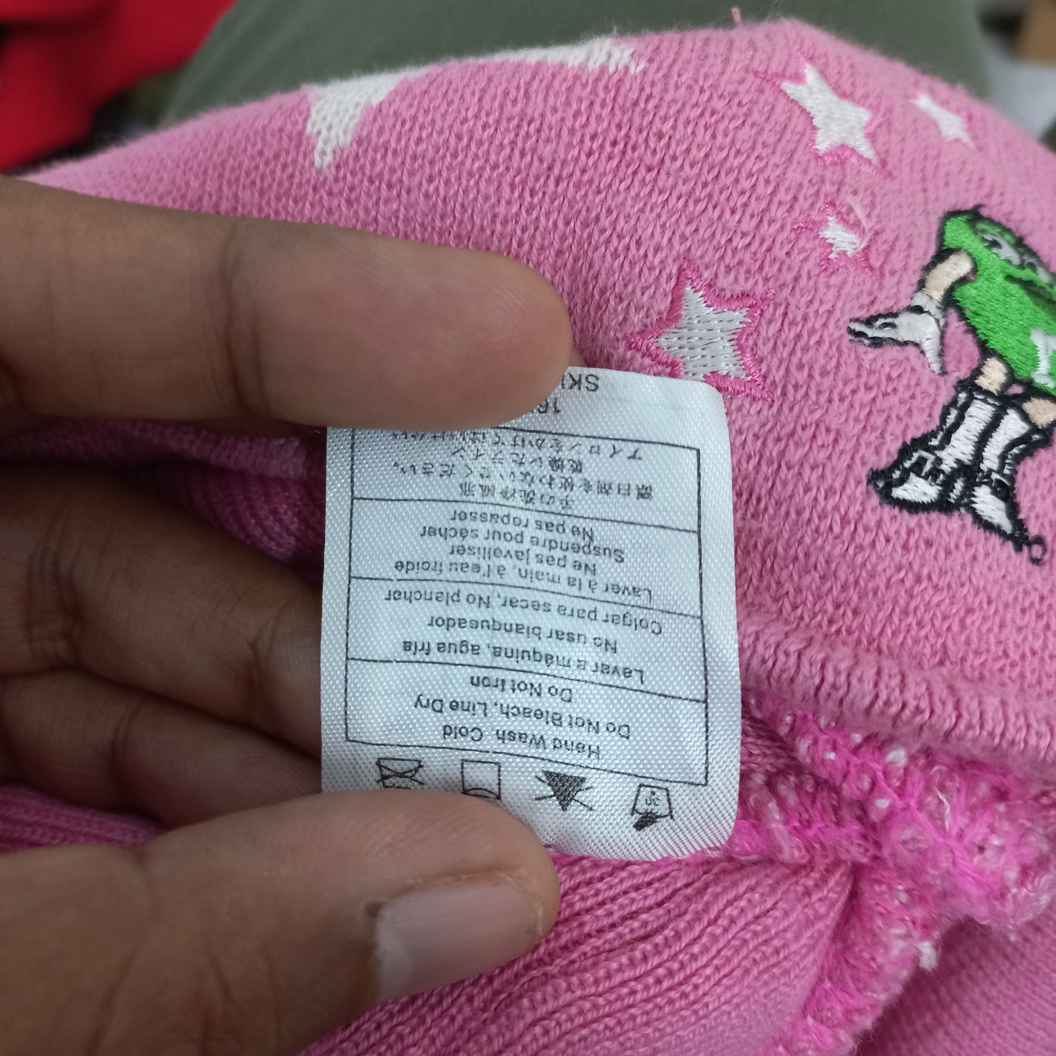 Japanese Brand 🫶🏼Vintage m&n character cartoon pull on beanie hat Size ONE SIZE - 5 Thumbnail