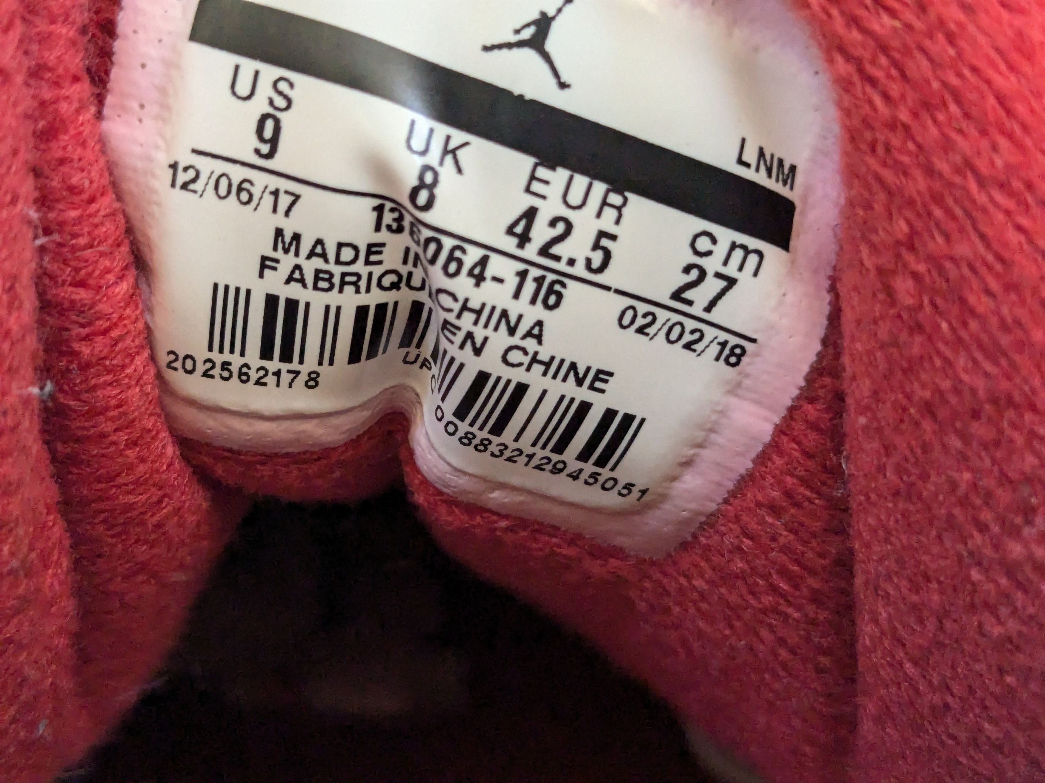 Jordan Brand Air Jordan 3 Hall of Fame 136064-116 9 Size US 9 / EU 42 - 4 Thumbnail