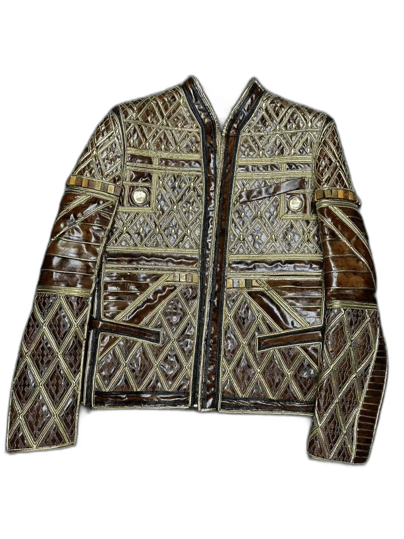 Balmain Balmain Main Line Full Leather Court Jacket-2507 Size US M / EU 48-50 / 2 - 1 Thumbnail