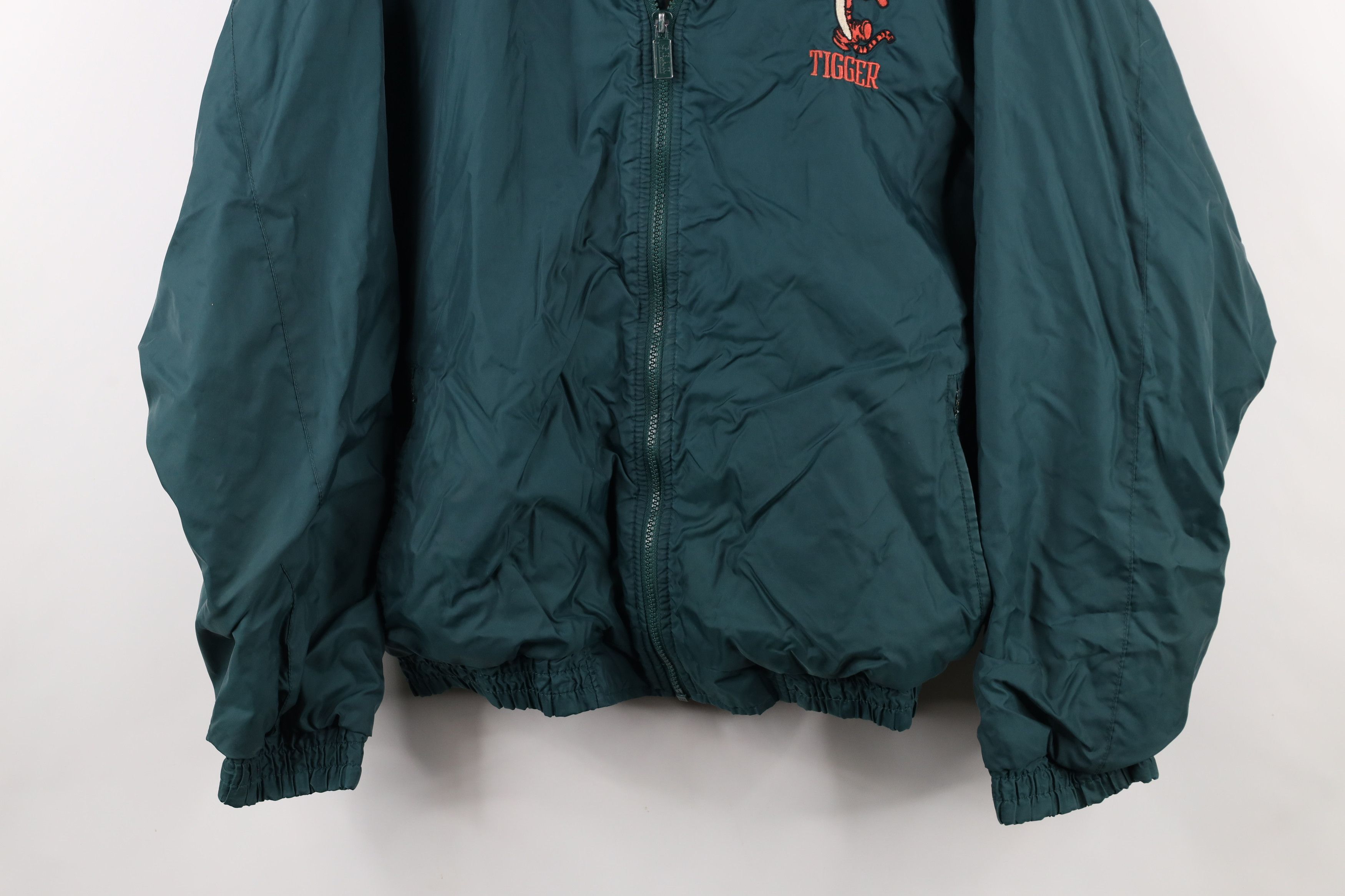 Disney × Vintage Vintage 90s Disney Winnie the Pooh Tigger Hooded Jacket Size US XL / EU 56 / 4 - 3 Thumbnail