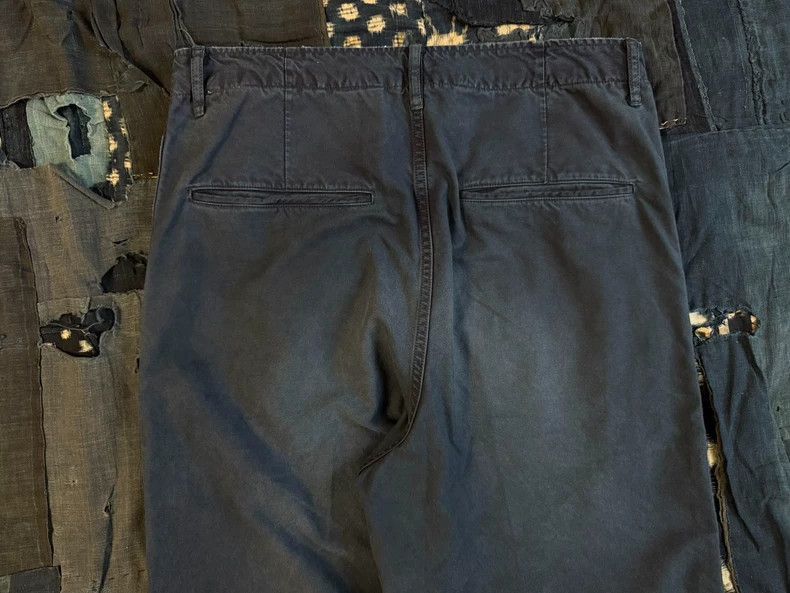 Visvim VISVIM EX Wide Chino Pants Crash Indigo-2506 Size US 26 / EU 42 - 7 Thumbnail