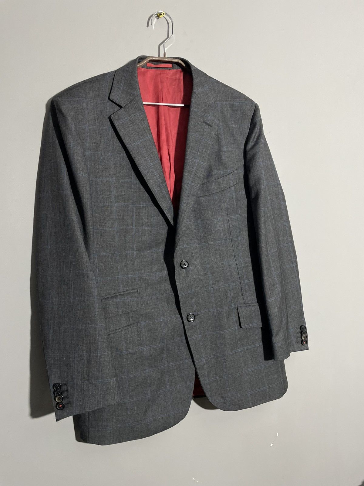 Suitsupply Suitsuply Men’s Check Pattern Suit size 50R Size 50R - 16 Thumbnail