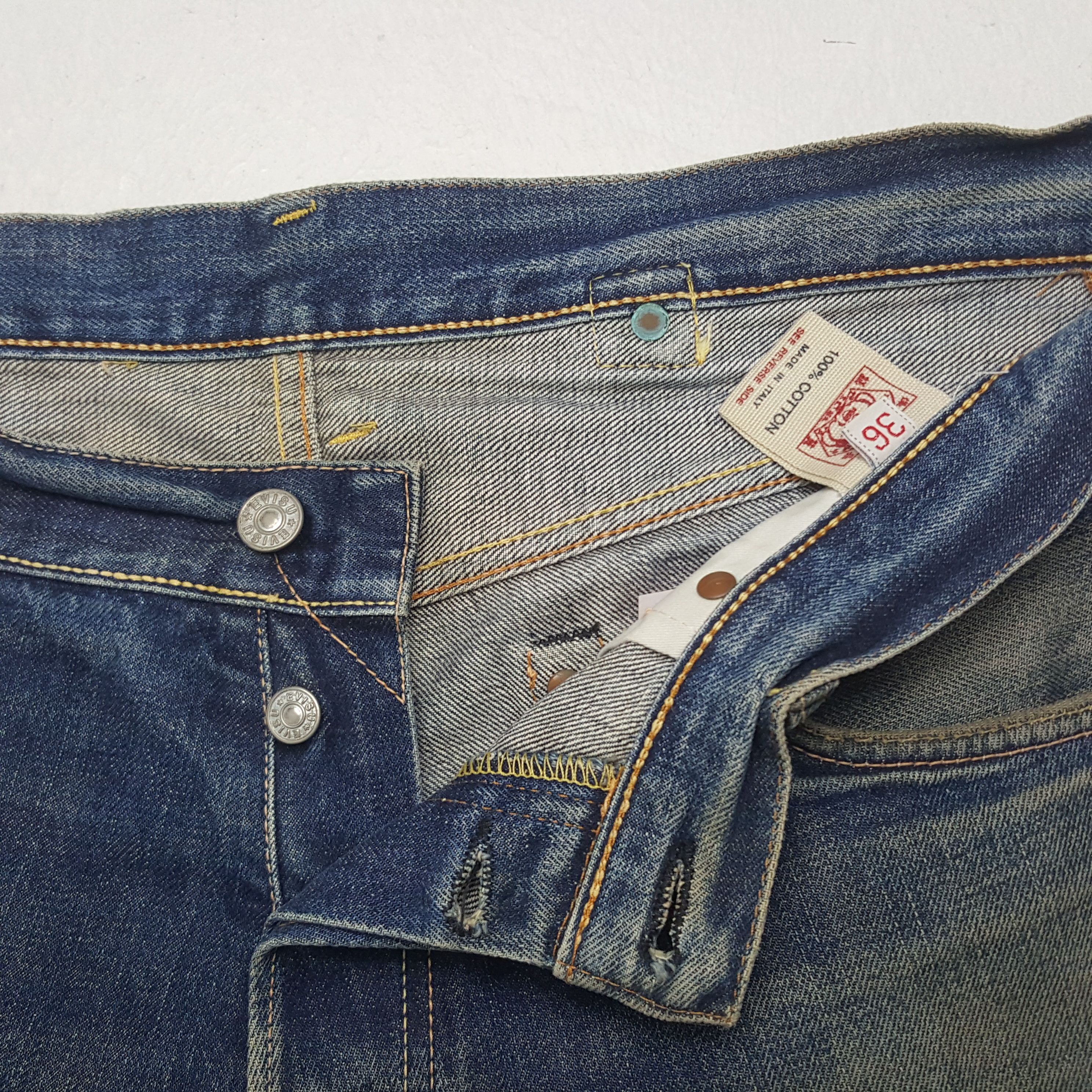 Evisu × Vintage Vintage Evisu Selvedge Custom Daicock Denim Jeans Size US 35 - 13 Thumbnail