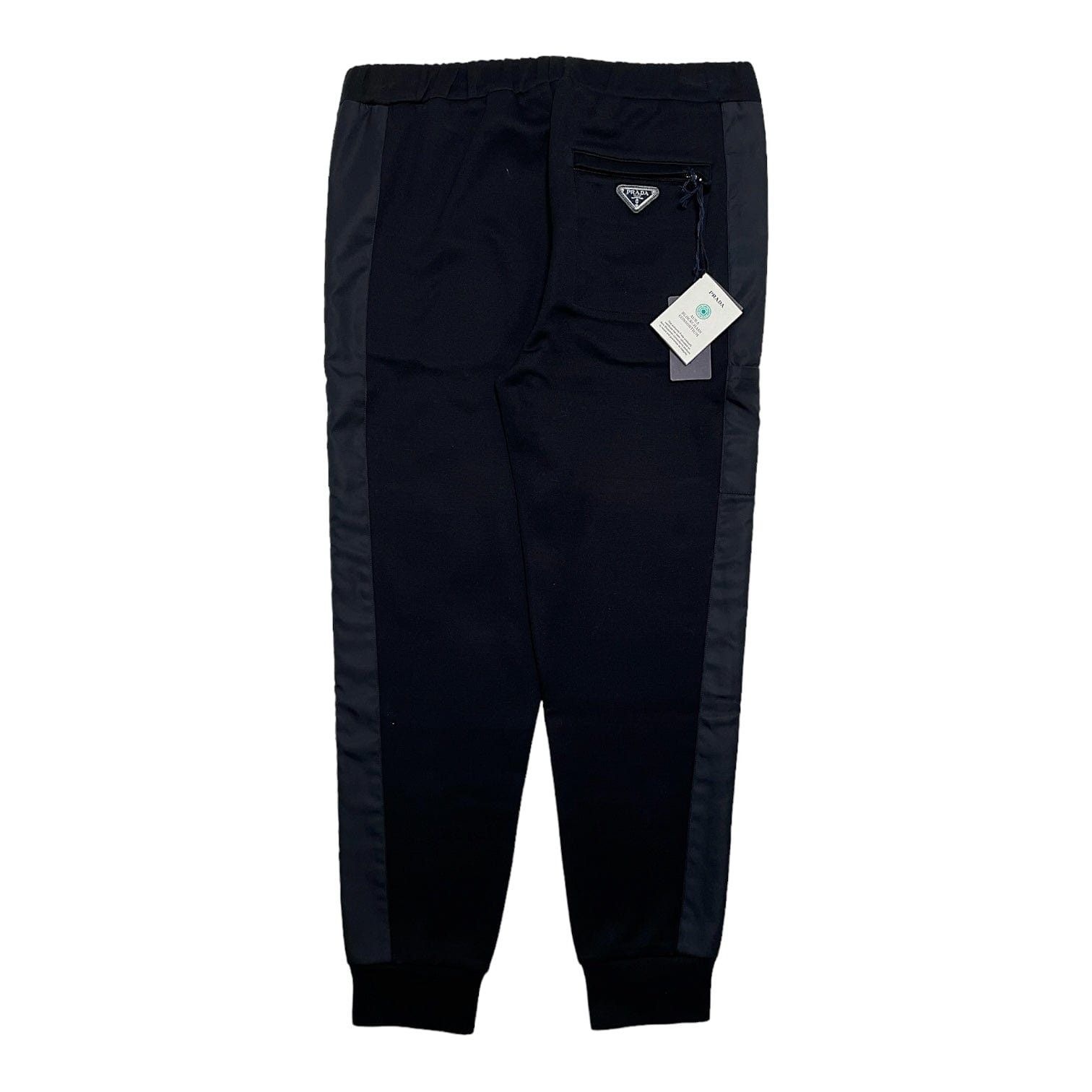 Prada Technical Re-Nylon Sweatpants Black Size US 36 / EU 52 - 1 Thumbnail