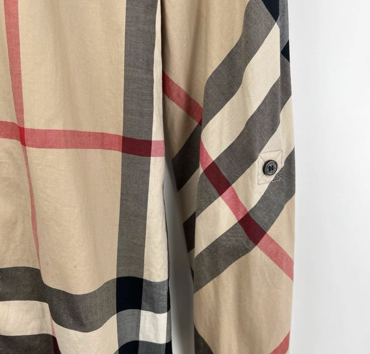 Burberry Burberry Classic Large Plaid Long Sleeve Shirt K12 Size XS / US 0-2 / IT 36-38 - 6 Thumbnail