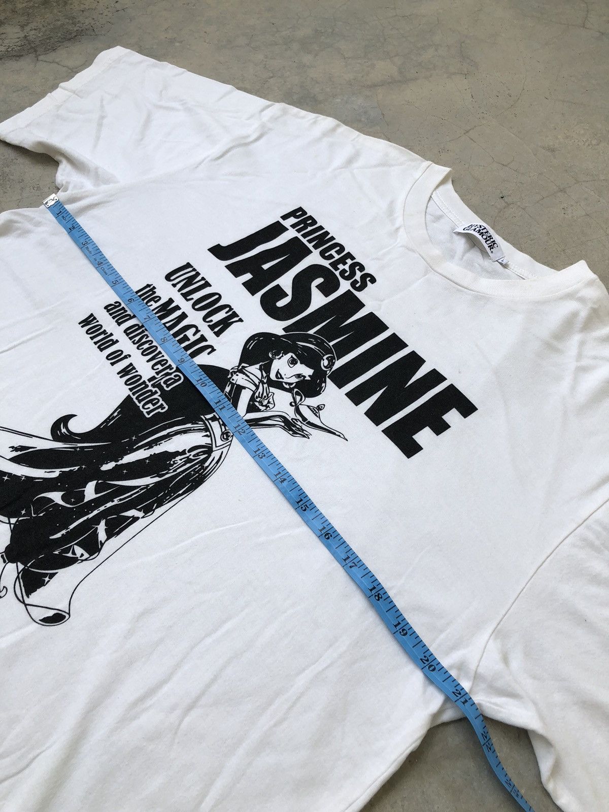 Hysteric Glamour Hysteric Glamour Disney Aladdin Sexy Princess Jasmine Tee Size US XL / EU 56 / 4 - 9 Thumbnail
