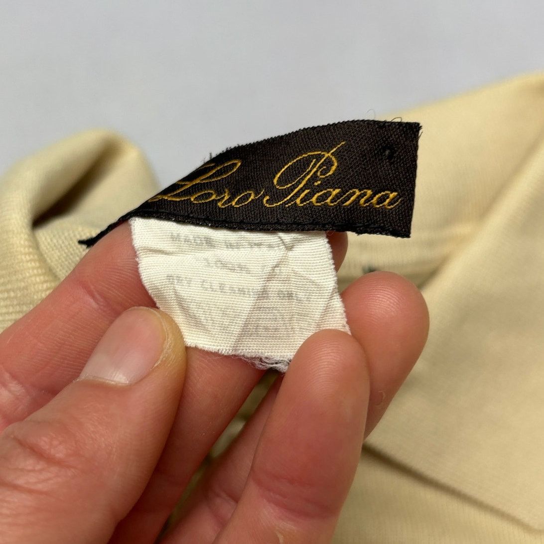 Loro Piana Loro Piana Long Sleeve Polo Shirt Cotton Sweater Men's 56 Size US XXL / EU 58 / 5 - 4 Thumbnail