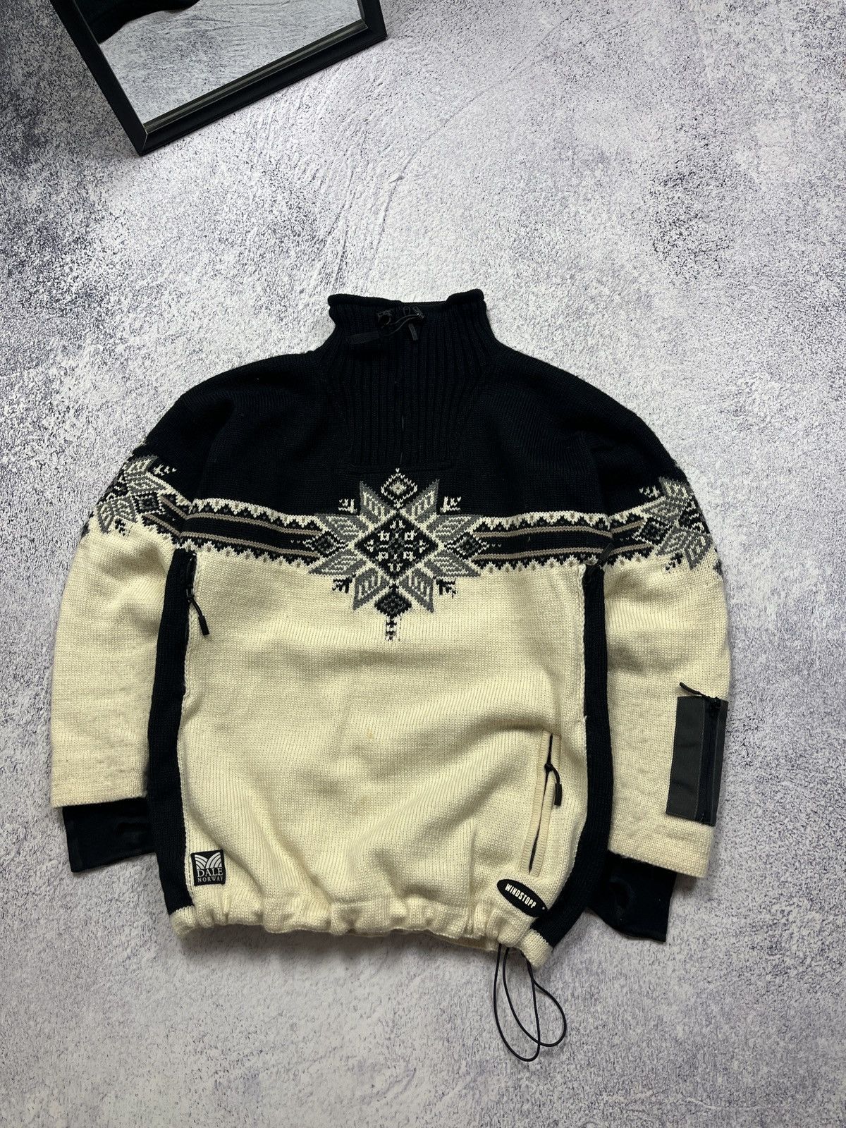 Dale Of Norway × Vintage Dale of Norway Storetind Windstopper Weatherproof Sweater Size US M / EU 48-50 / 2 - 3 Thumbnail