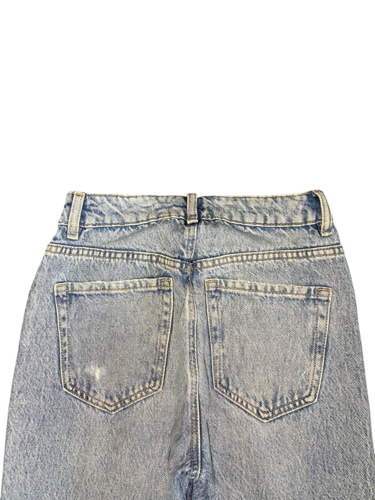 Acne Studios Vintage Japanese Brand Faded Wash Heavy Distress Jeans Size 24" / US 00 / IT 34 - 4 Thumbnail