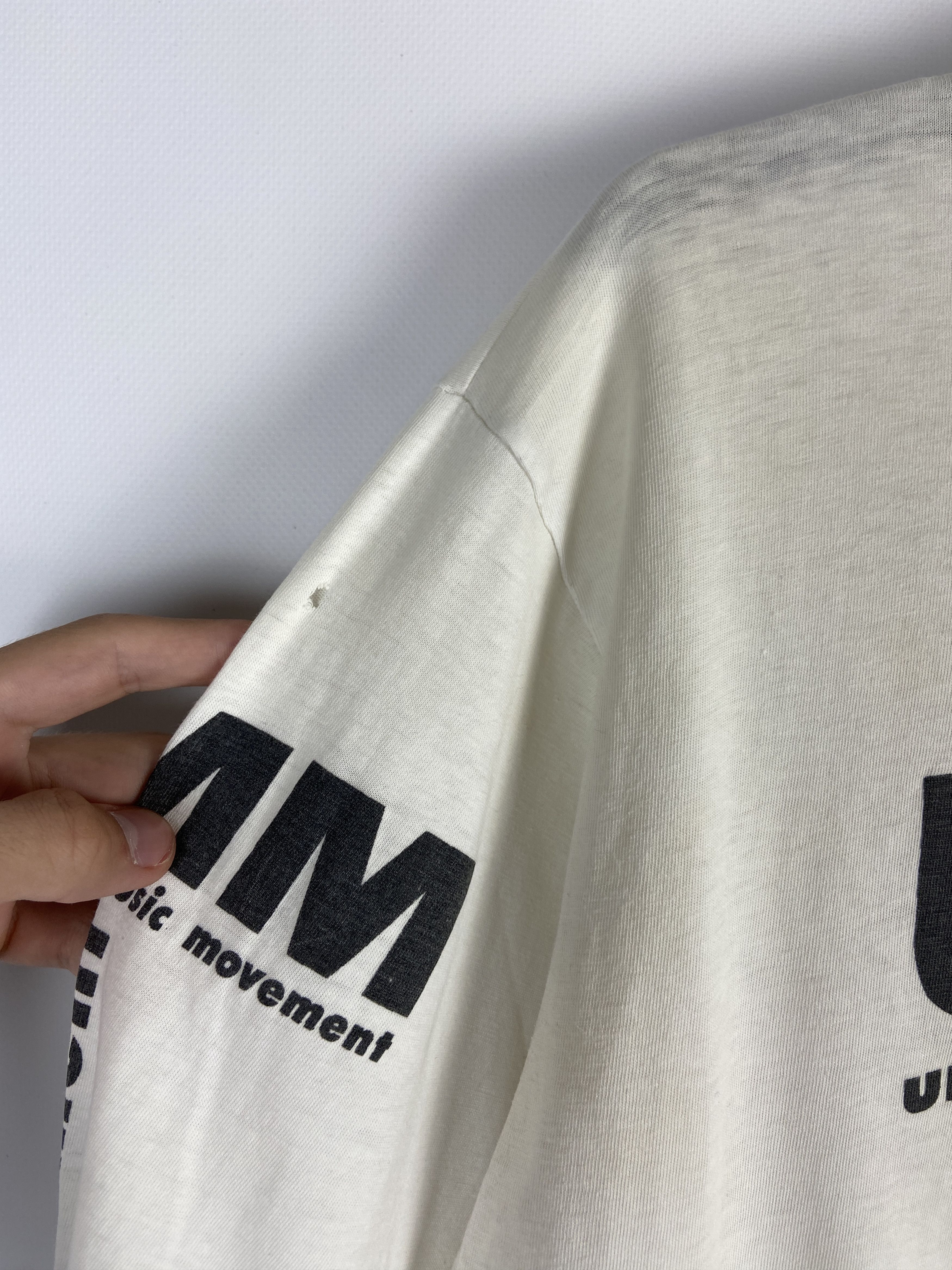 Rap Tees Vintage UMM Underground Music Movement Promo Tee Shirt DJ Size US XL / EU 56 / 4 - 7 Thumbnail