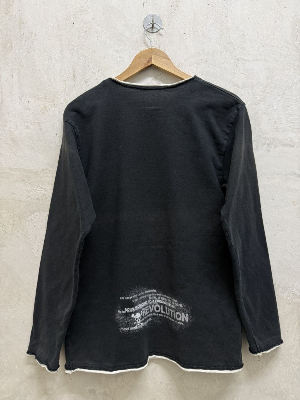 BUFFALO BOBS 2000s Free Beat ifsixwasnine Punk Style y2k LS Tees Size US M / EU 48-50 / 2 - 4 Thumbnail