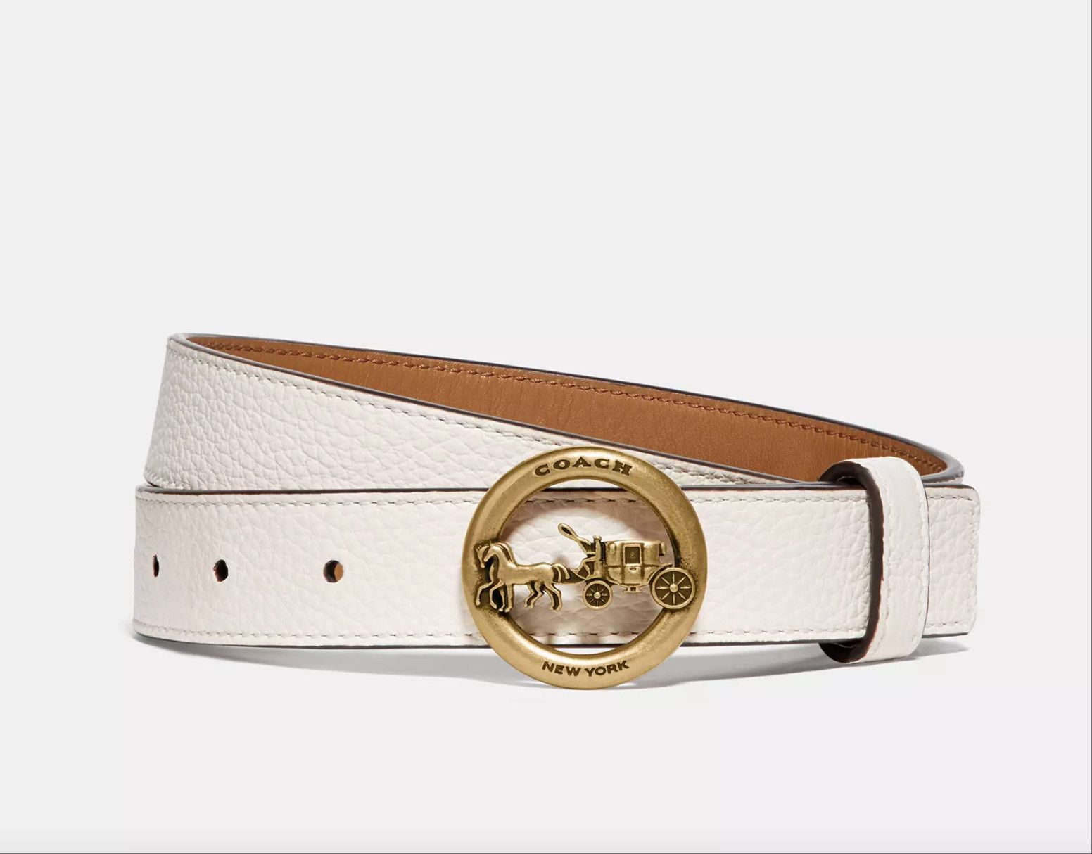 Coach Horse And Carriage Belt 25mm F78181 Size ONE SIZE - 1 Thumbnail