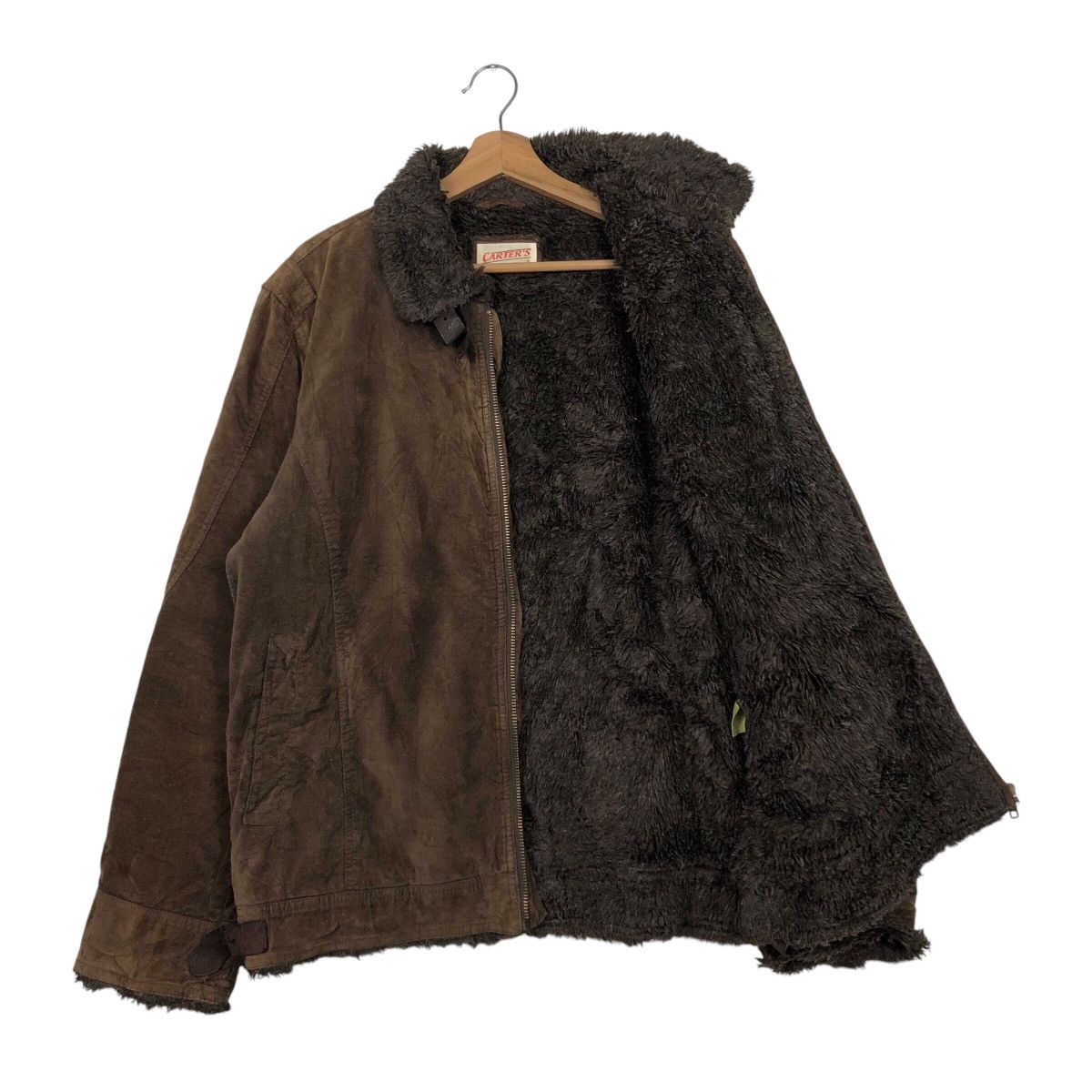 Japanese Brand × Vintage Vintage Biker Jacket Carter's Mink Fur Blanket Issey Miyake Size US L / EU 52-54 / 3 - 12 Thumbnail
