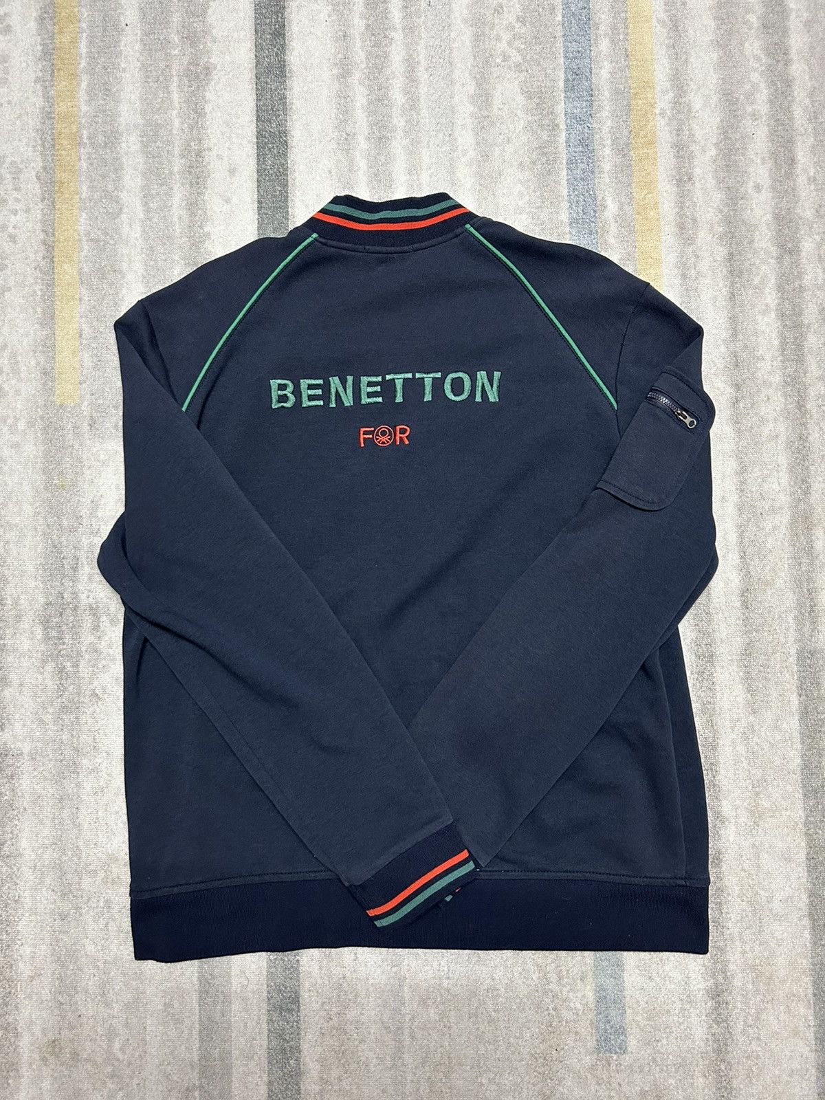 Benetton × Designer × United Colors Of Benetton Benetton varsity jacket Size US L / EU 52-54 / 3 - 1 Thumbnail