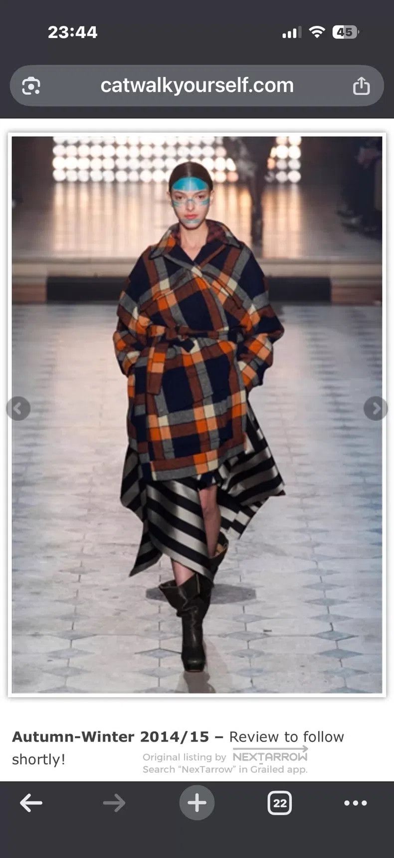Vivienne Westwood Vivienne Westwood Fall/Winter 2014-15 Showpiece Coat Size XL / US 12-14 / IT 48-50 - 5 Thumbnail