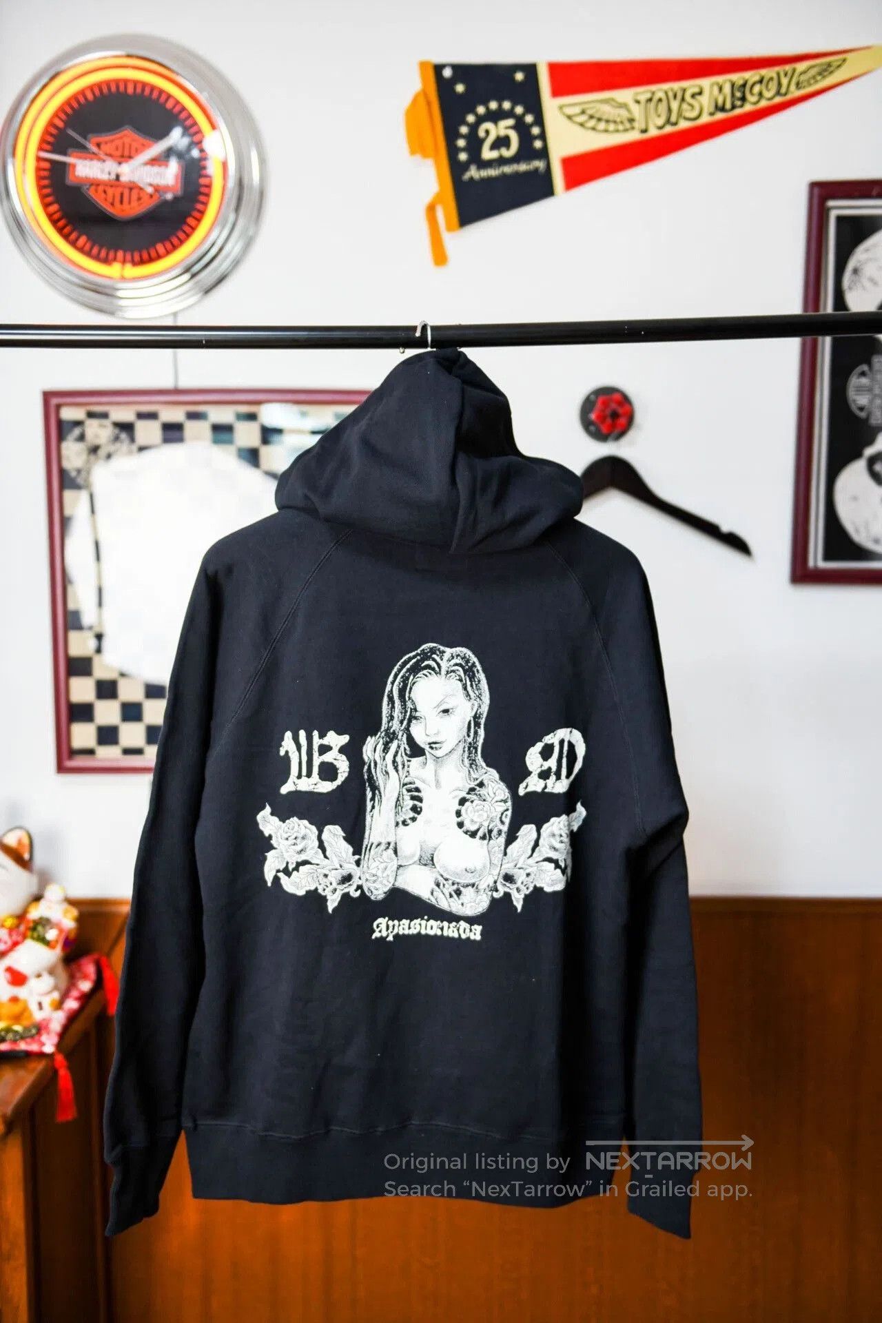 Bullhead Denim Co. Gladhand Bull Original Hoodie Black. Size US M / EU 48-50 / 2 - 1 Thumbnail
