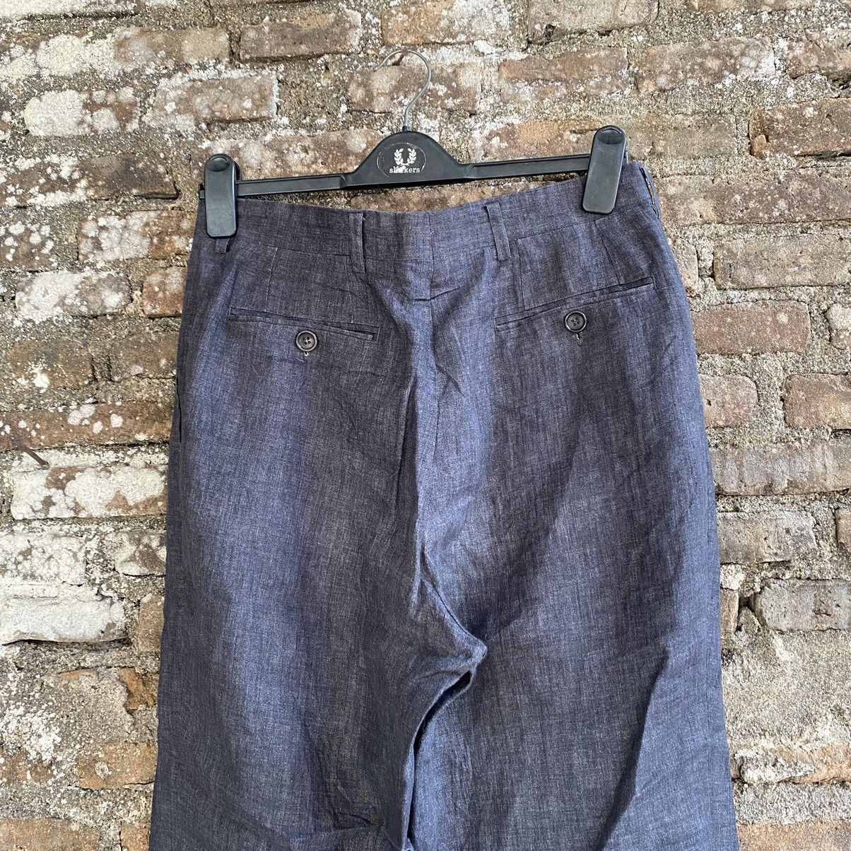 Kenzo × Vintage 💥 GRAIL 💥 Kenzo Homme Linen Pants Size US 31 - 4 Thumbnail