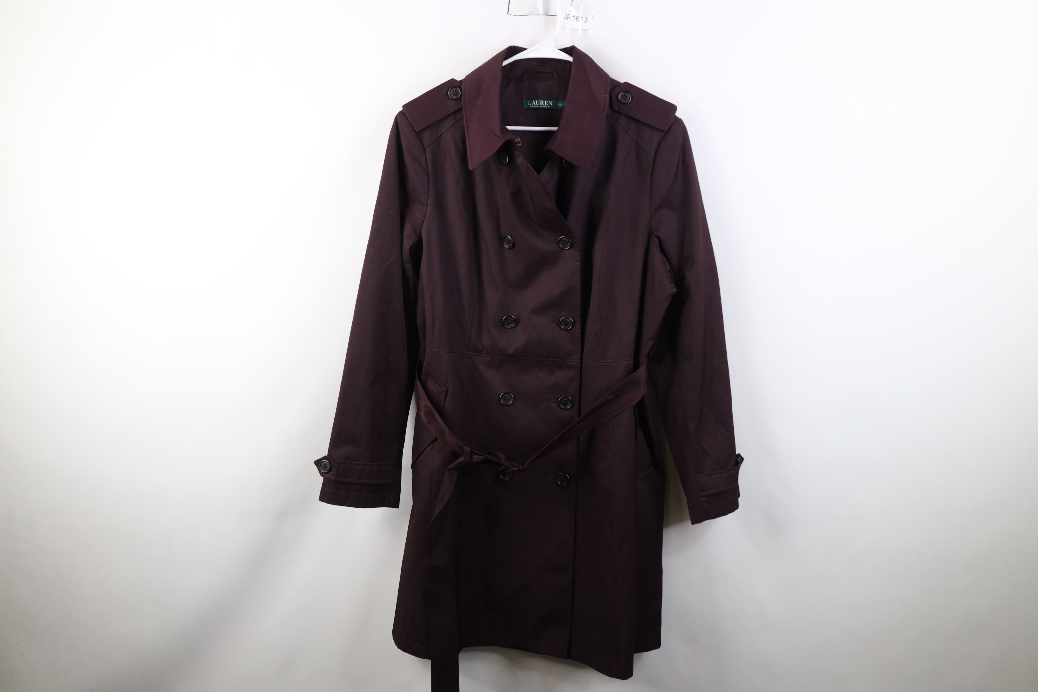 Polo Ralph Lauren Vintage Ralph Lauren Belted Trench Coat Rain Jacket Purple Size XXL / US 16-18 / IT 52-54 - 1 Thumbnail