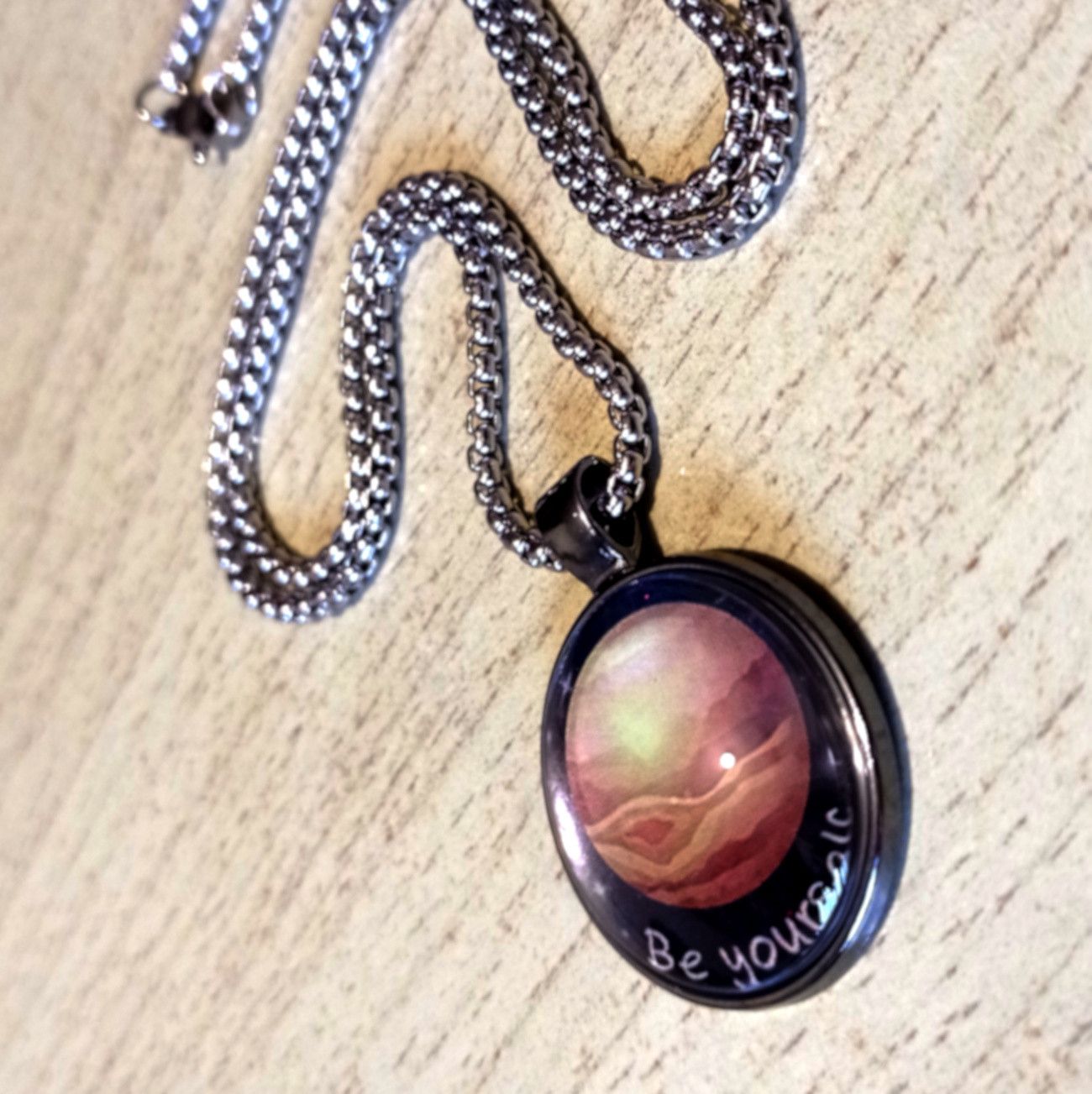 Hysteric Glamour × Japanese Brand × Vintage Punk Shine Planet Mars Sliver Universe Necklace Size ONE SIZE - 3 Thumbnail