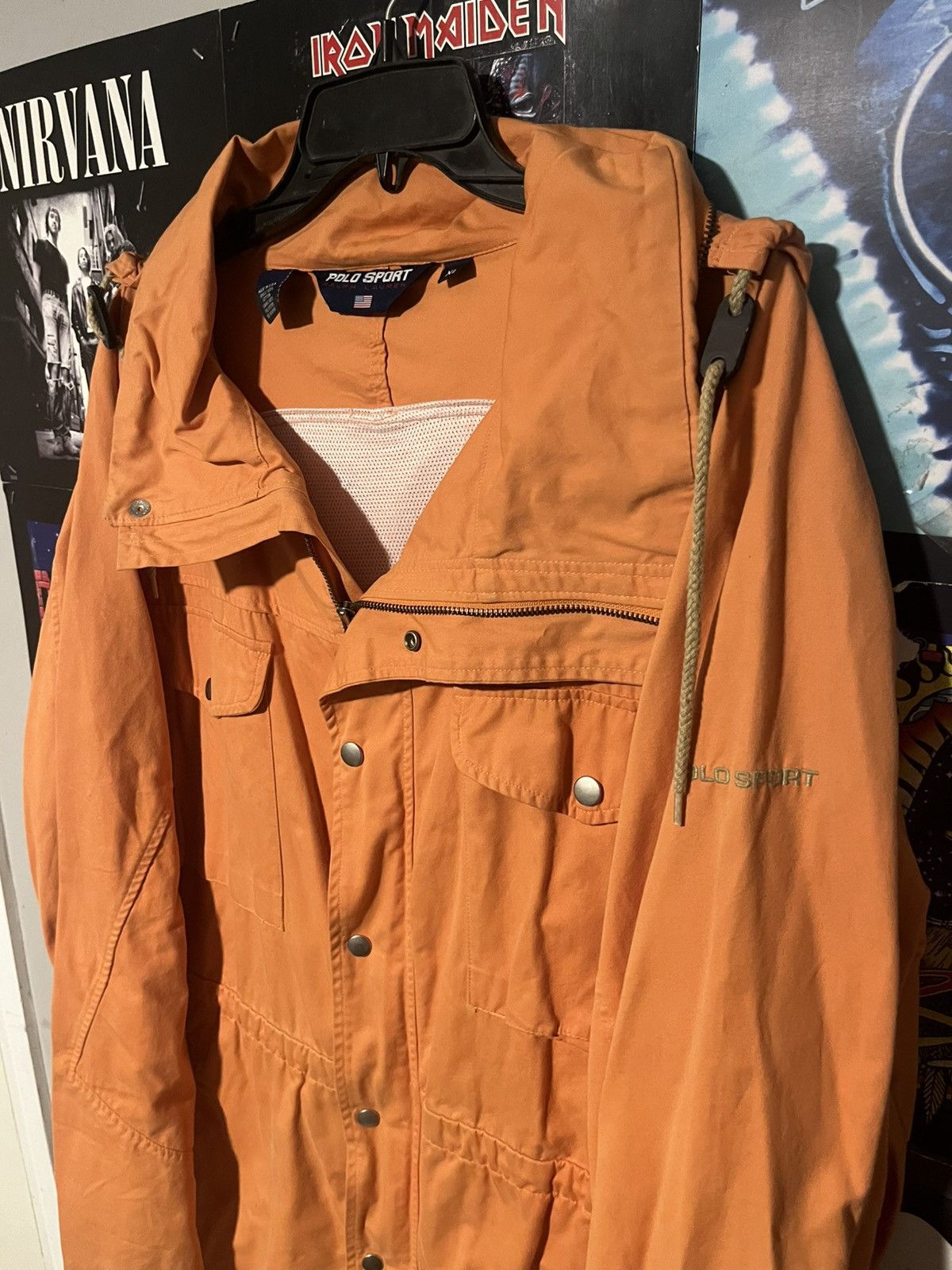 Polo Ralph Lauren Vintage Polo Sport Ralph Lauren Jacket Mens XL Hooded Parka Size US XL / EU 56 / 4 - 2 Thumbnail