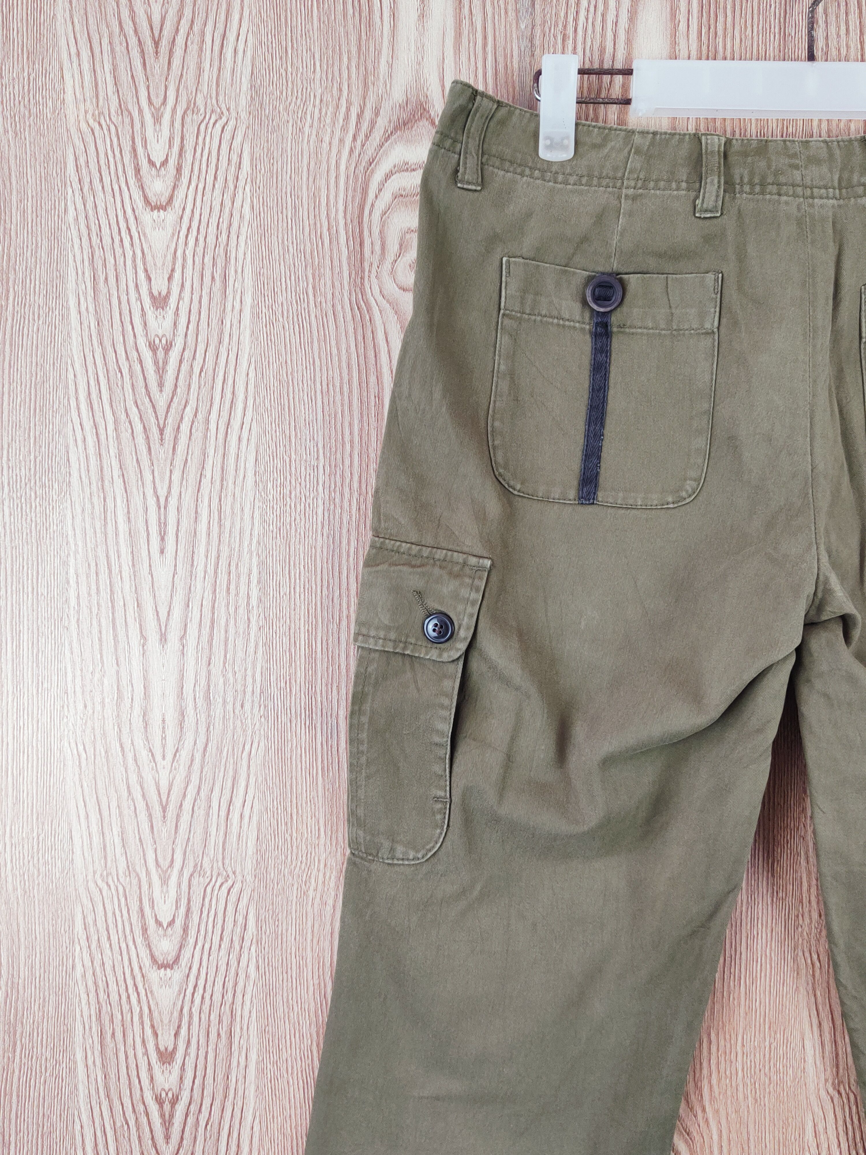 Japanese Brand Pink Adobe Olive Multipocket Tactical Cargo Pants #W920 Size 30" / US 8 / IT 44 - 8 Thumbnail