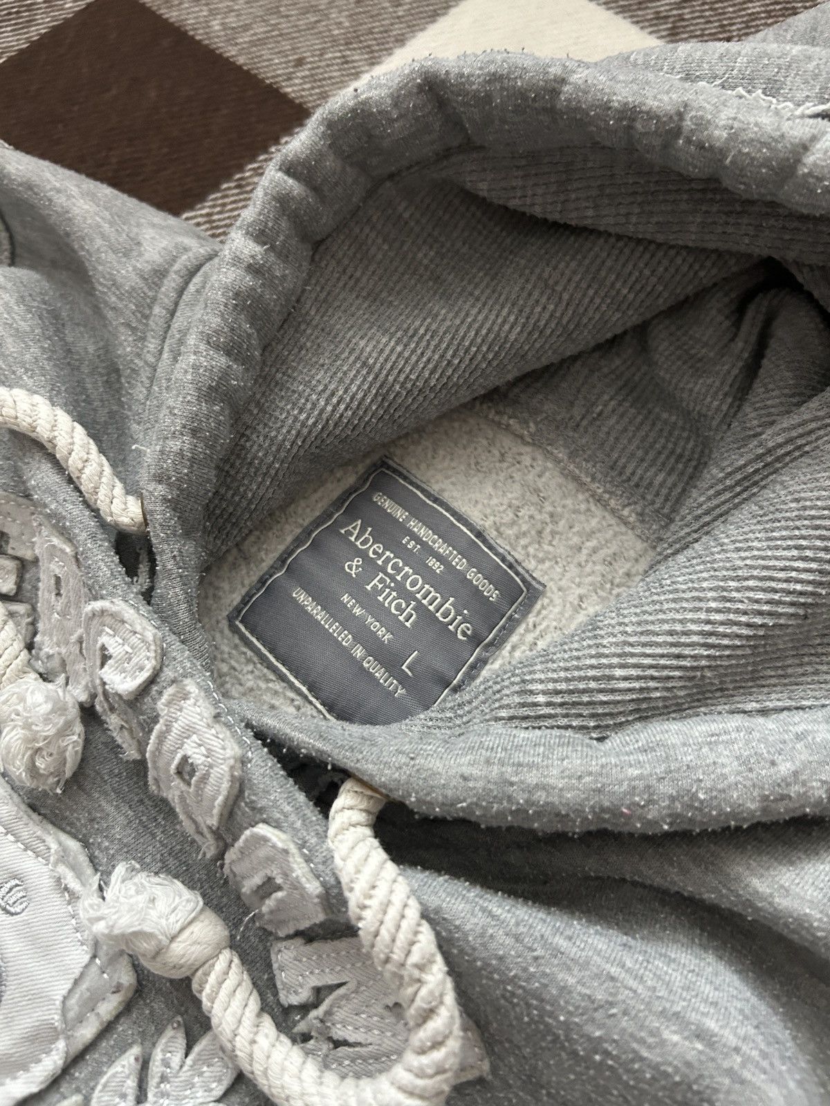 Abercrombie & Fitch × If Six Was Nine × Vintage Vintage Abercrombie & Fitch big logo y2k LGB style hoodies Size US S / EU 44-46 / 1 - 3 Thumbnail