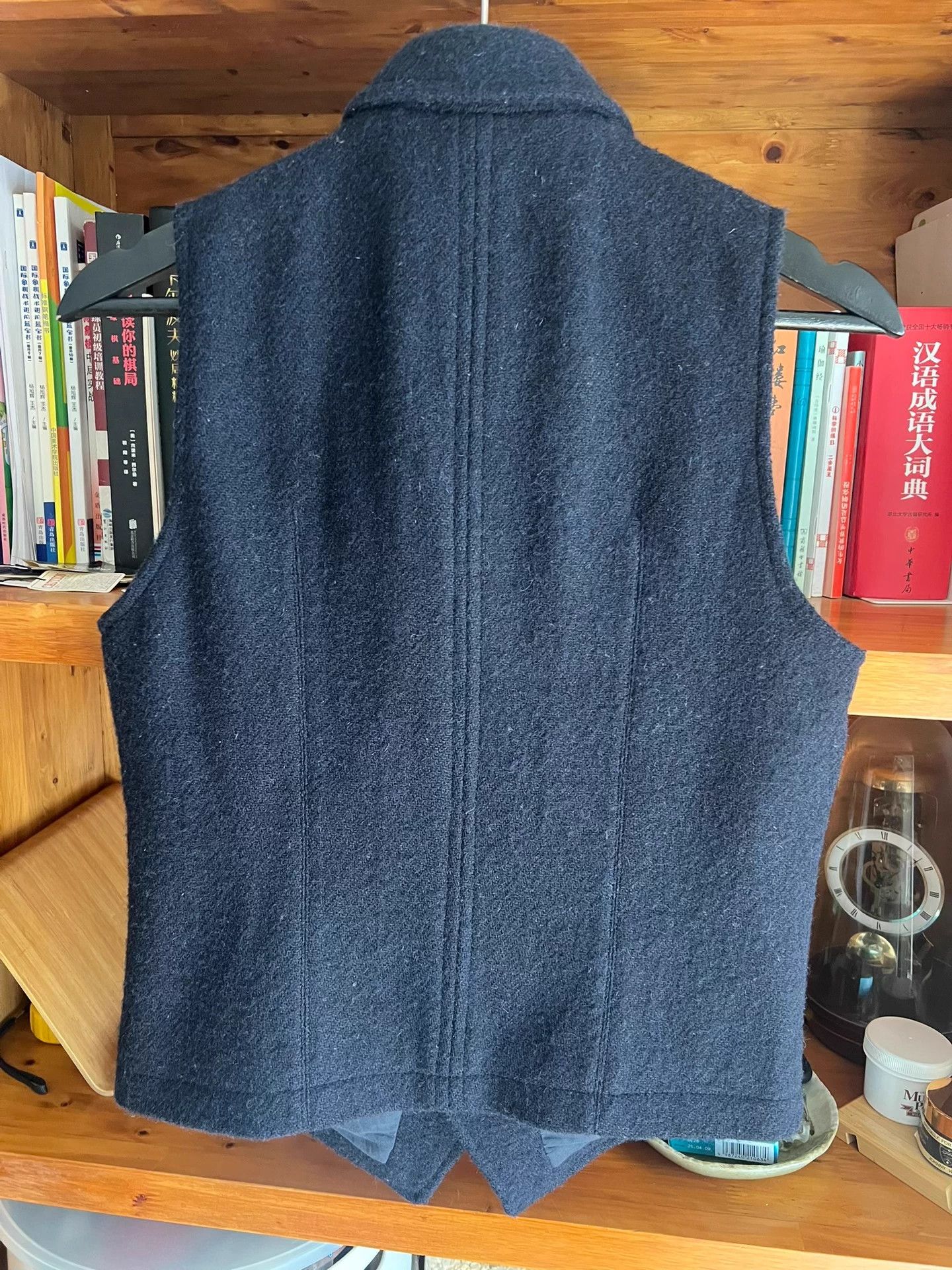 Nigel Cabourn Nigel Cabourn Indigo Dyed Harris Wool Suit Collar 46 Vest Size US S / EU 44-46 / 1 - 6 Thumbnail