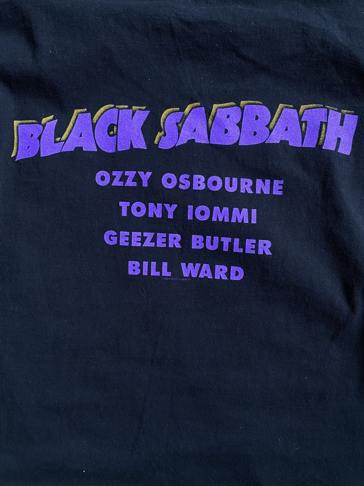 Band Tees × Vintage Black Sabbath Ozzy Osbourne Paranoid 00’s Vintage Custom Tee Size US XL / EU 56 / 4 - 8 Thumbnail