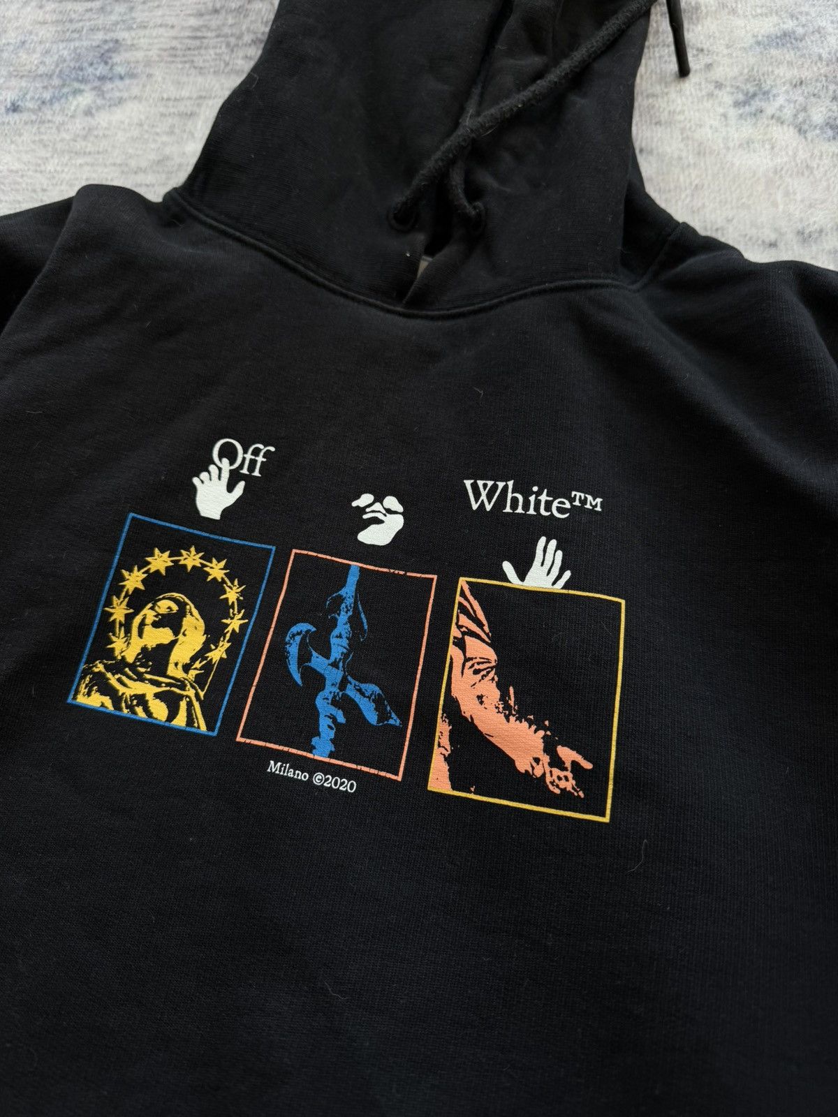 Off-White Off-White Black Hoodie Size US XS / EU 42 / 0 - 4 Thumbnail