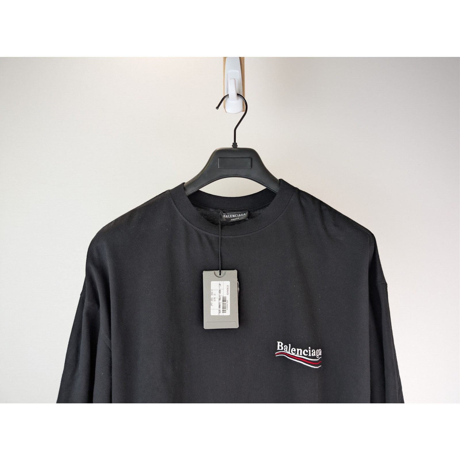 Balenciaga o1rshd1 Q:2 / Political Campaign Layered Jersey T-Shirt Size US XL / EU 56 / 4 - 4 Thumbnail