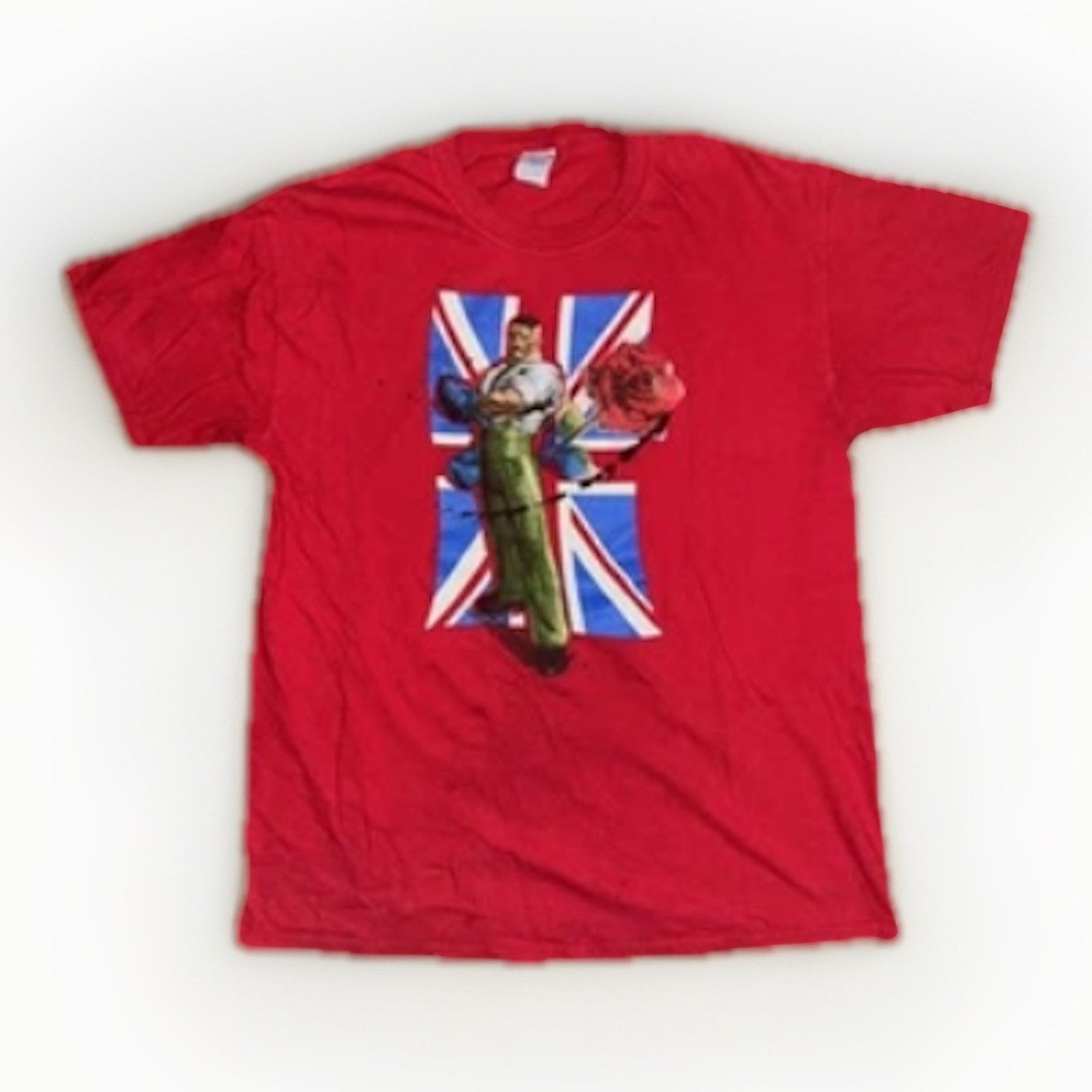 Band Tees × Vintage RARE Capcom Super Street Fighter IV T-Shirt Red Graphic L Size US L / EU 52-54 / 3 - 1 Thumbnail