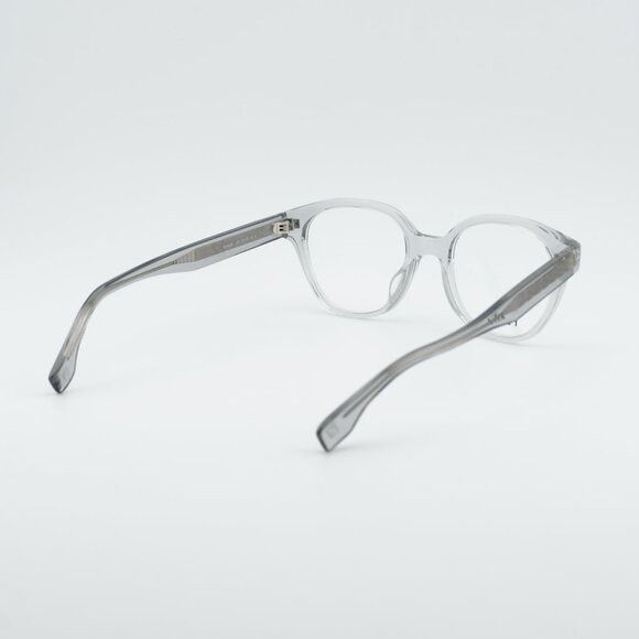 Fendi Fendi FE50029I 020 Eyeglasses Light Grey 51mm Round Frame Size ONE SIZE - 5 Thumbnail