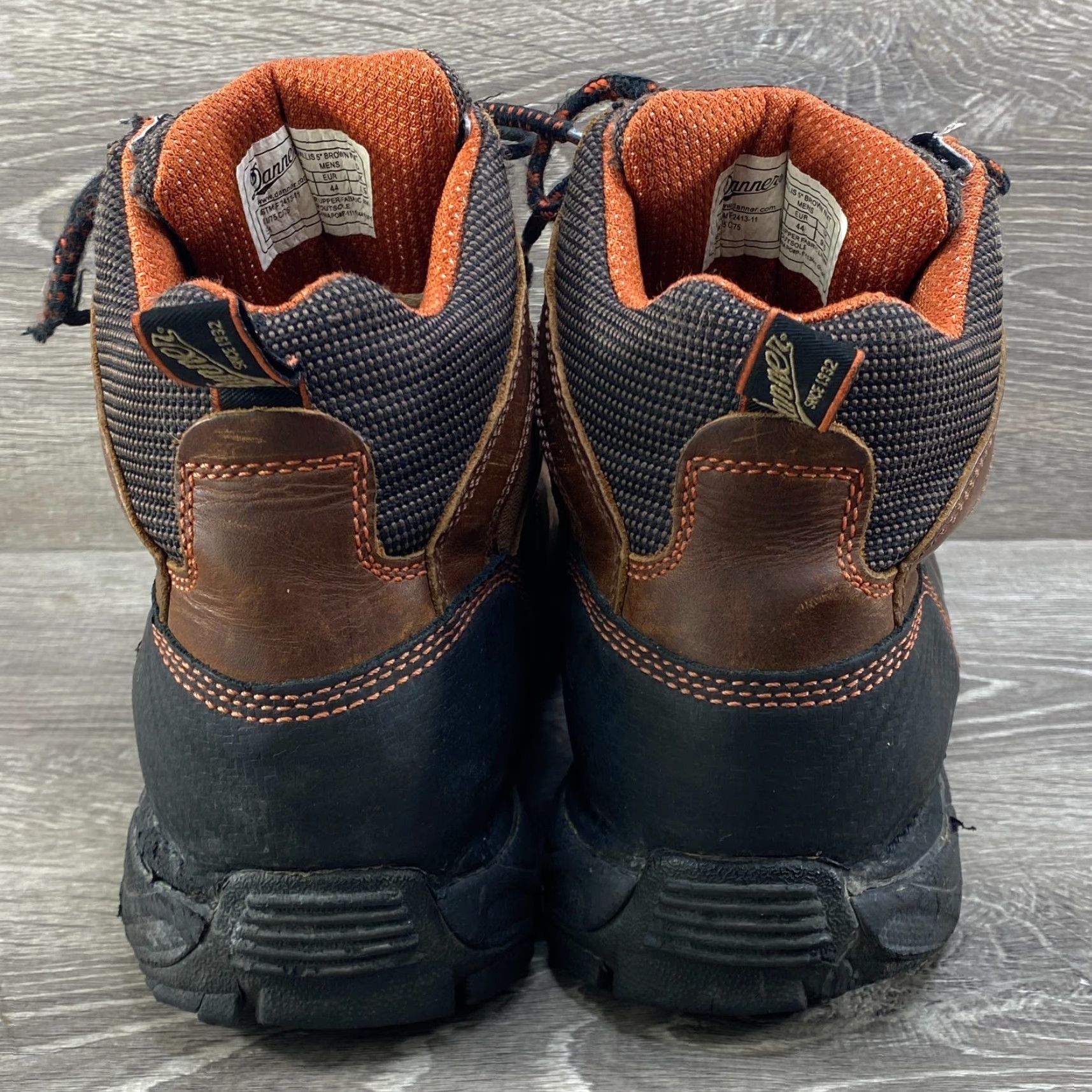 Danner Danner Corvallis 5" Mens 10 Brown Leather Hiking Safe​ty Toe Gore‑Tex Work Boots - ATHLETE? Size US 10 / EU 43 - 6 Thumbnail