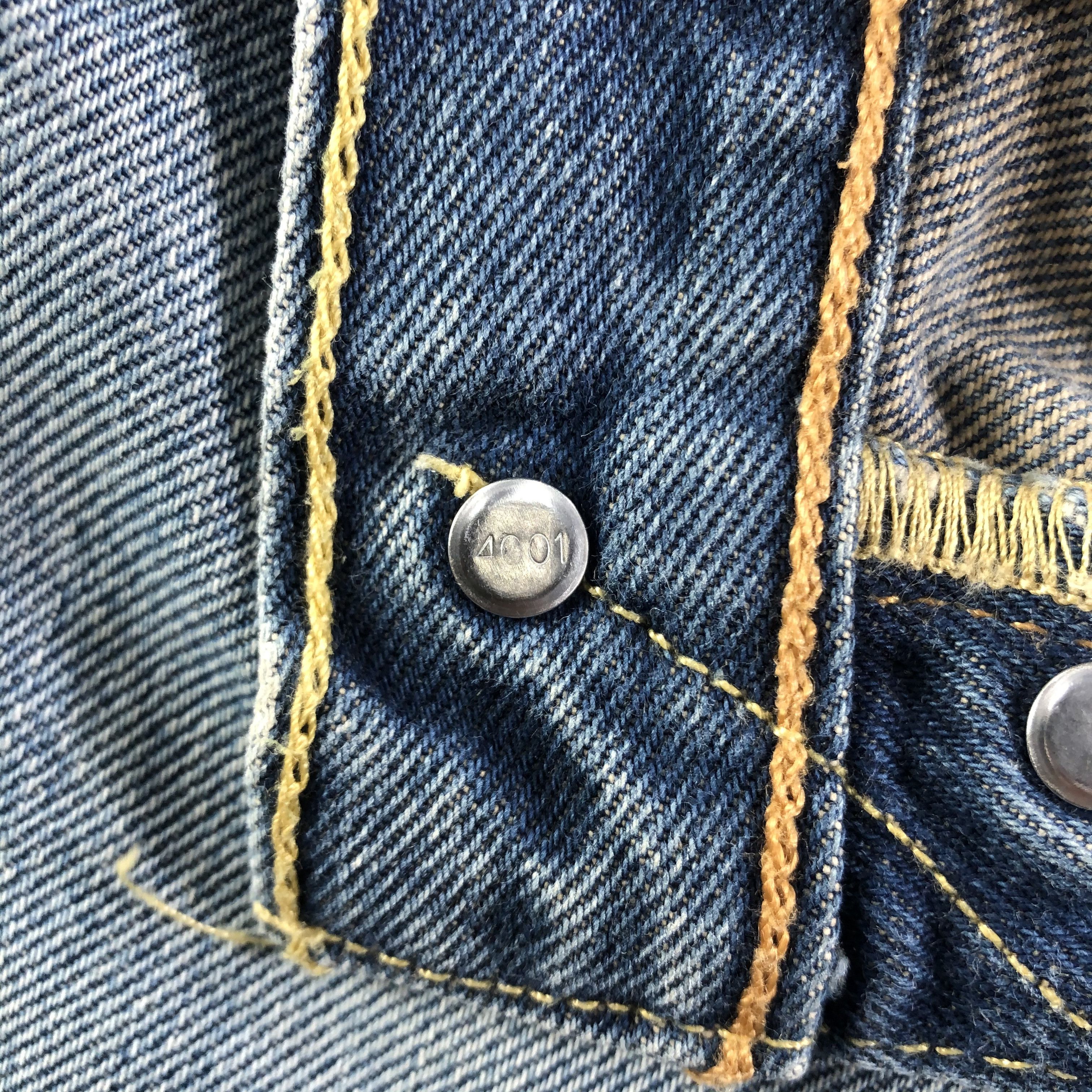 Levi's Vintage Blue Wash Levis 501 Jeans-JM3339 Size US 31 - 9 Thumbnail