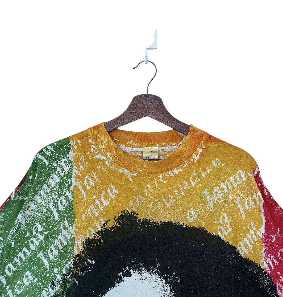 Band Tees × Vintage Vintage Bootleg Singer Bob Marley T-shirt 2000s Size US XL / EU 56 / 4 - 7 Thumbnail