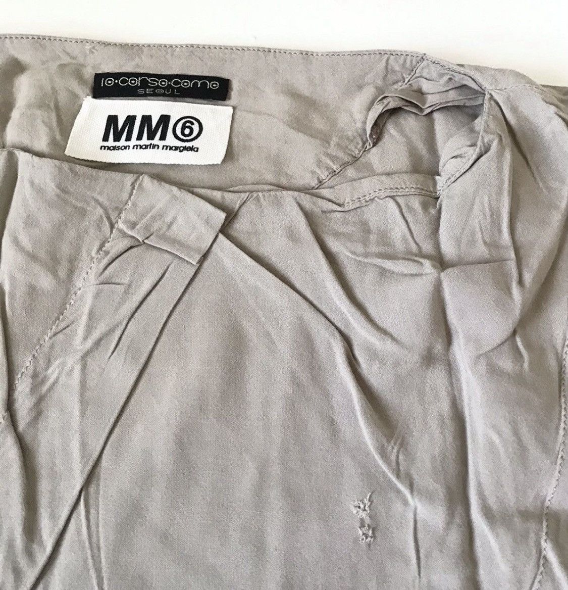 Maison Margiela MM6 x 10 corso como ruffle flowy longsleeve Size US S / EU 44-46 / 1 - 2 Thumbnail