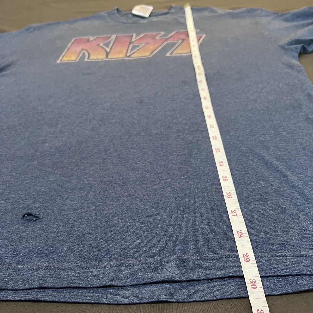 Band Tees × KISS × Vintage Vintage 2000s Kiss Promo Tee XL Faded Size US XL / EU 56 / 4 - 8 Thumbnail