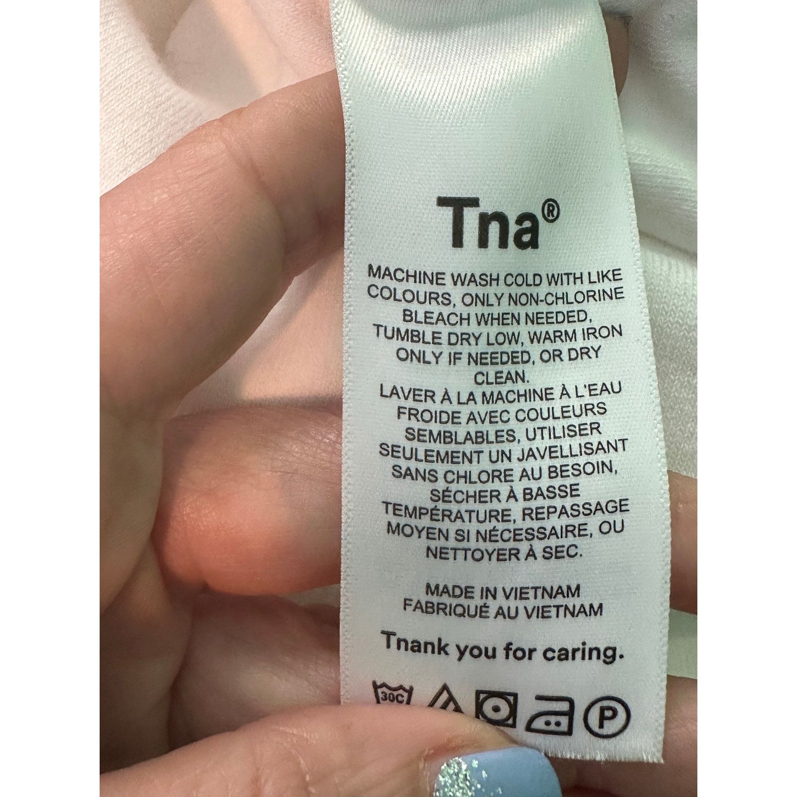 TNA TNA white racer back terry cloth mini dress size 2XS Size XXS / US 00 / IT 34 - 5 Thumbnail