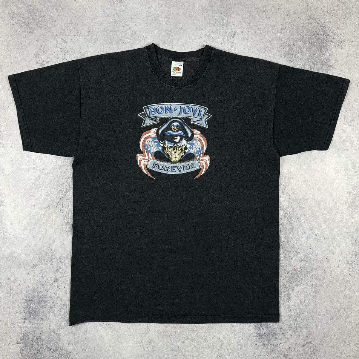Band Tees Vintage Bon Jovi Forever rare rock band tour tee 00’s Size US L / EU 52-54 / 3 - 2 Thumbnail