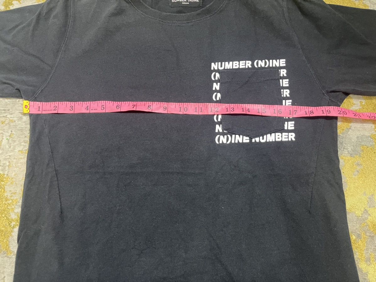 Number (N)ine Number (N)ine Denim Pocket tshirt Size US M / EU 48-50 / 2 - 6 Thumbnail