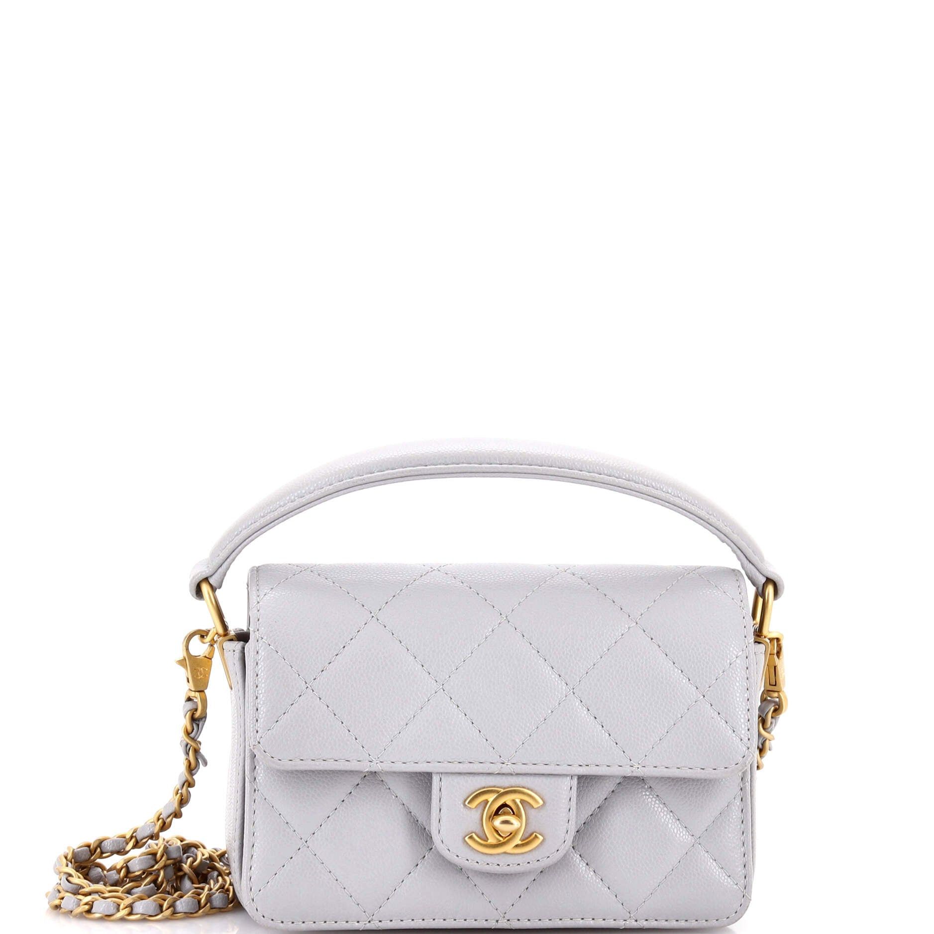 Chanel Top Handle Flap Convertible Bag Size ONE SIZE - 1 Thumbnail