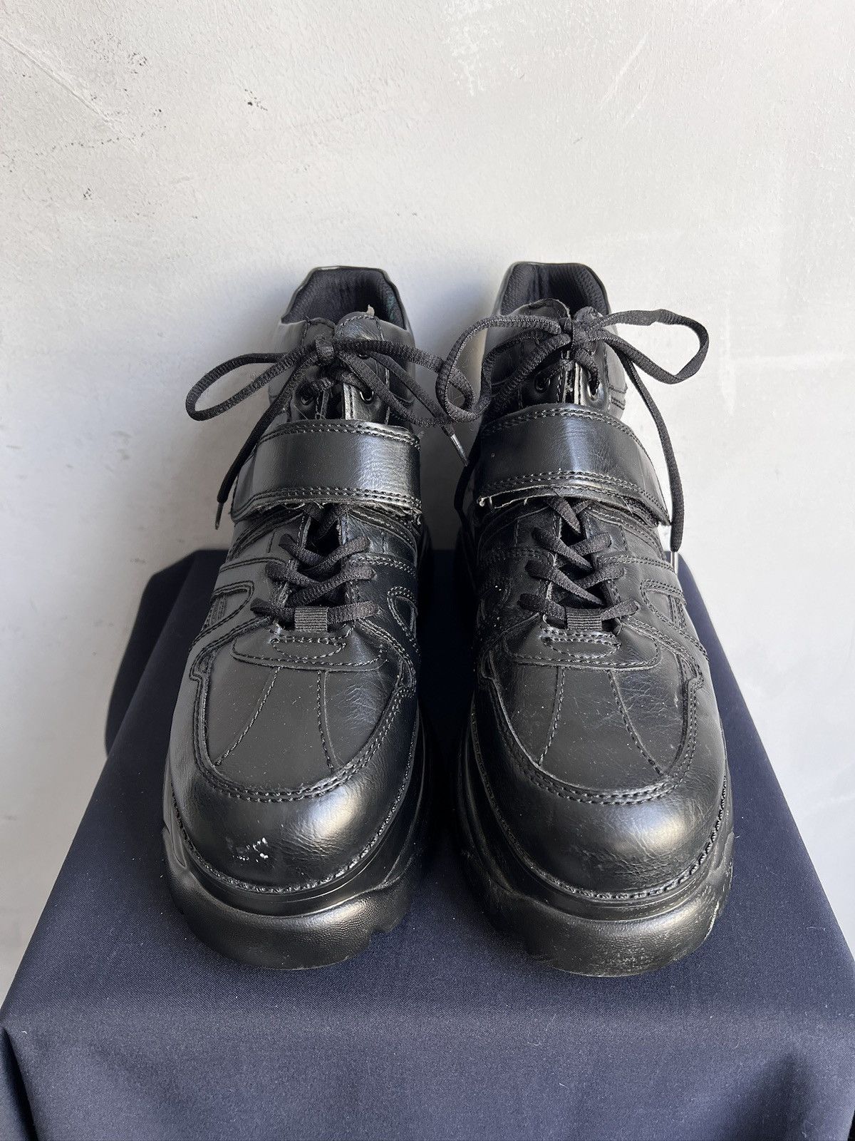 SWEAR London New Rock style Boots High Black Gothic Streetwear Y2K Size US 8 / EU 41 - 4 Thumbnail