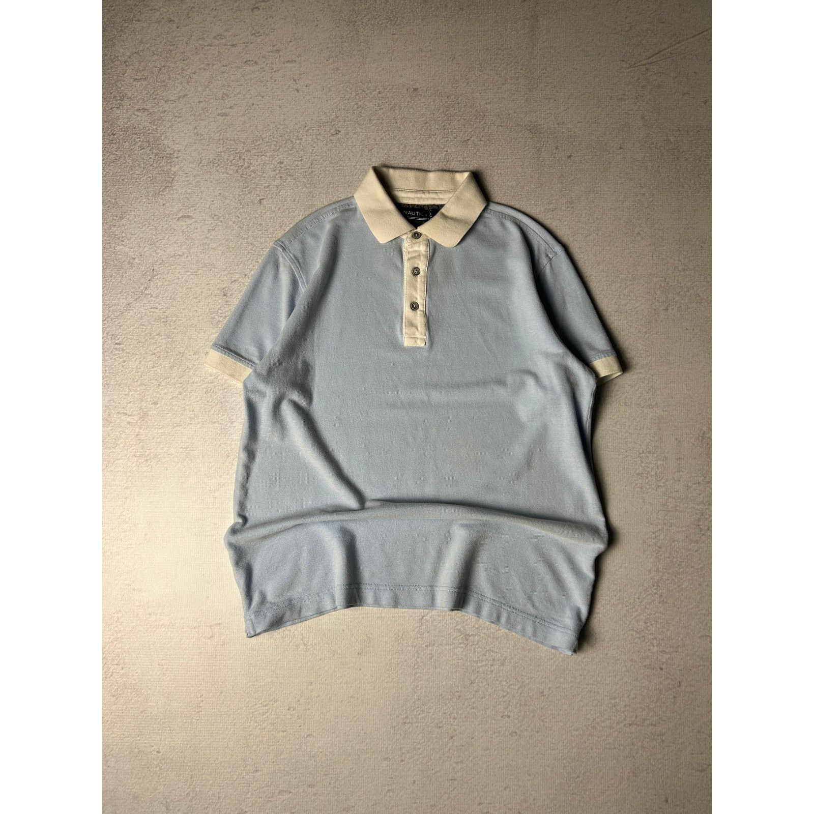 Nautica Vintage Nautica Blue Short-Sleeve Polo Shirt - Men's Medium Size US M / EU 48-50 / 2 - 1 Thumbnail