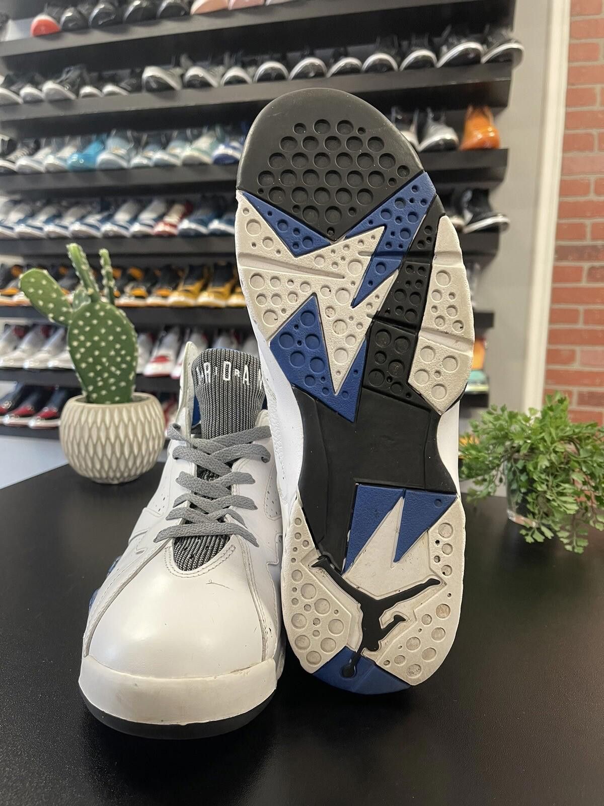 Jordan Brand Size 10.5 - Jordan 7 Retro DMP Orlando Magic White/Blue 2009 Size US 10.5 / EU 43-44 - 9 Thumbnail